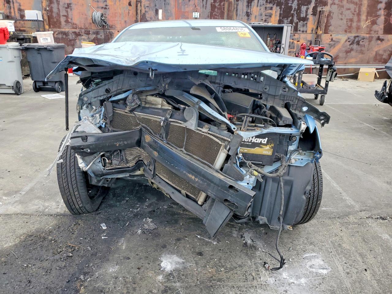 2012 Toyota Camry Le Blue vin: 4T1BF1FK1CU584102