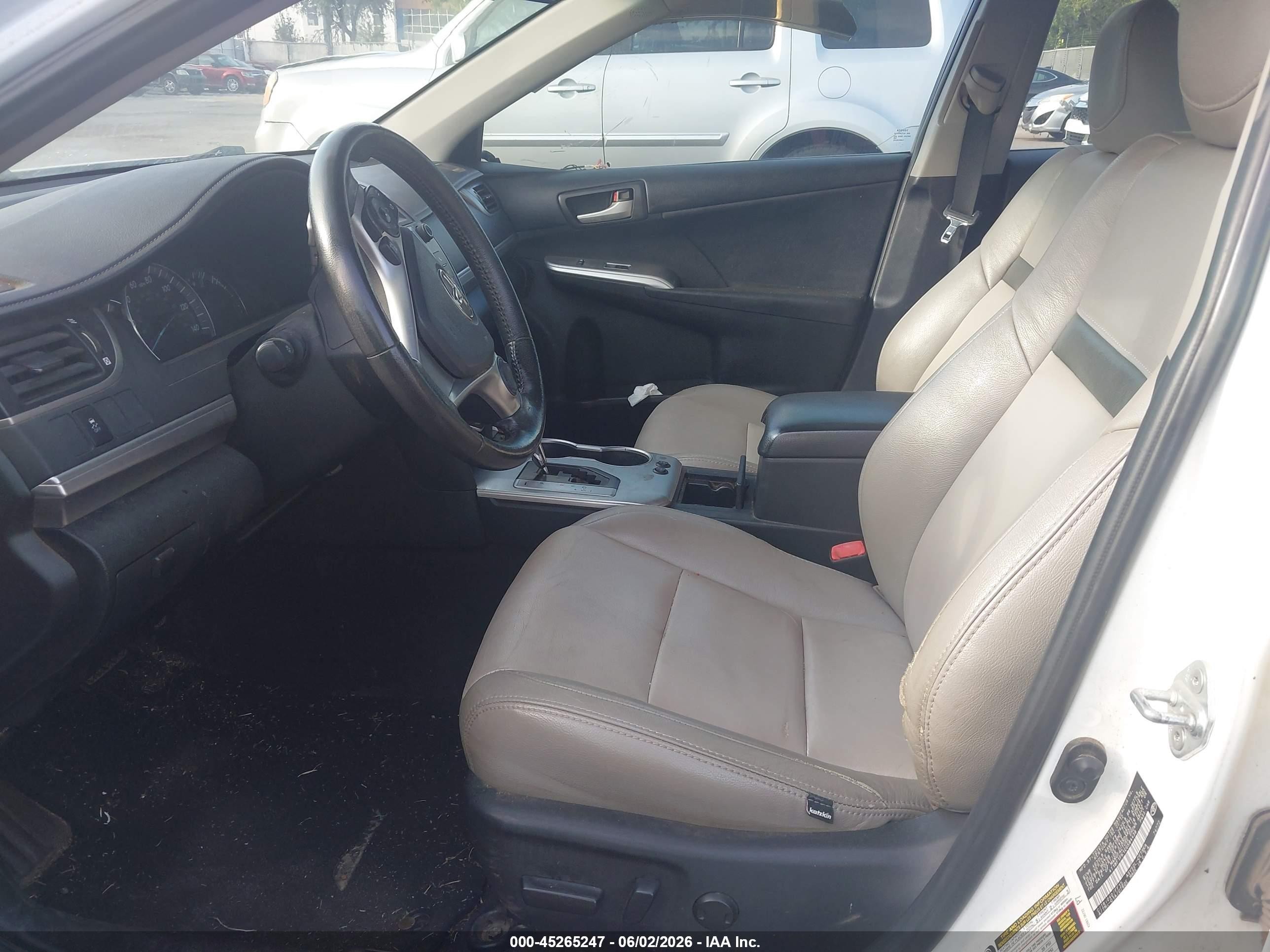 2012 Toyota Camry Se White vin: 4T1BF1FK1CU584438