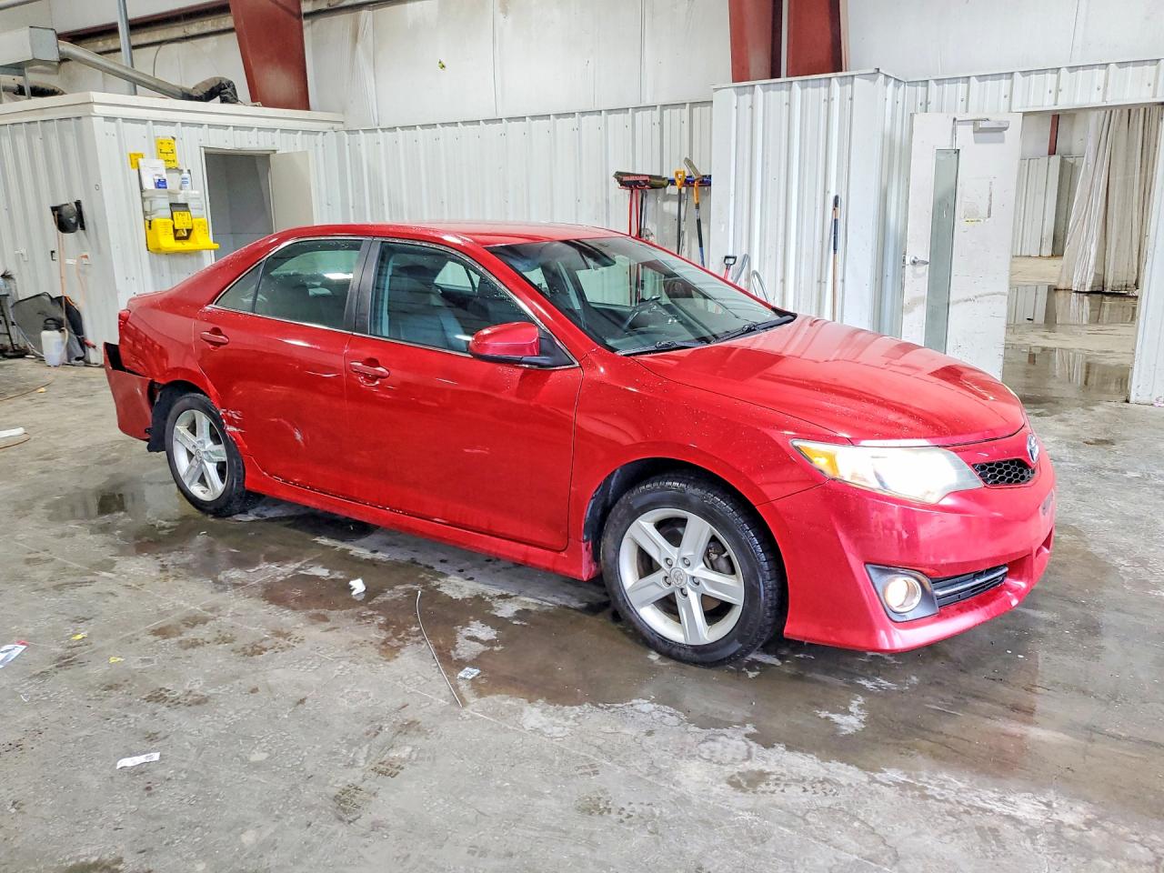 2012 Toyota Camry Se Red vin: 4T1BF1FK1CU588473
