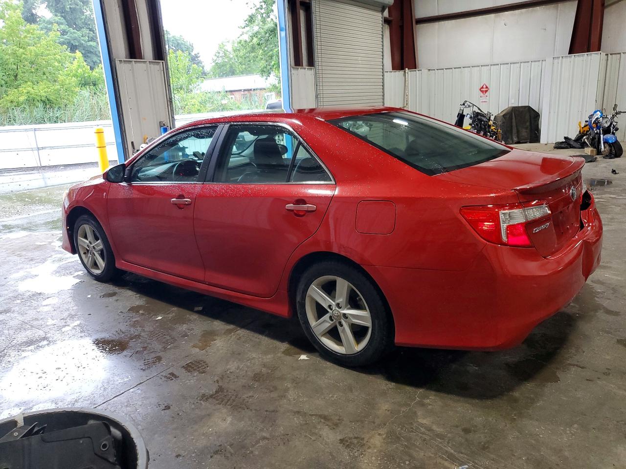 2012 Toyota Camry Se Red vin: 4T1BF1FK1CU588473