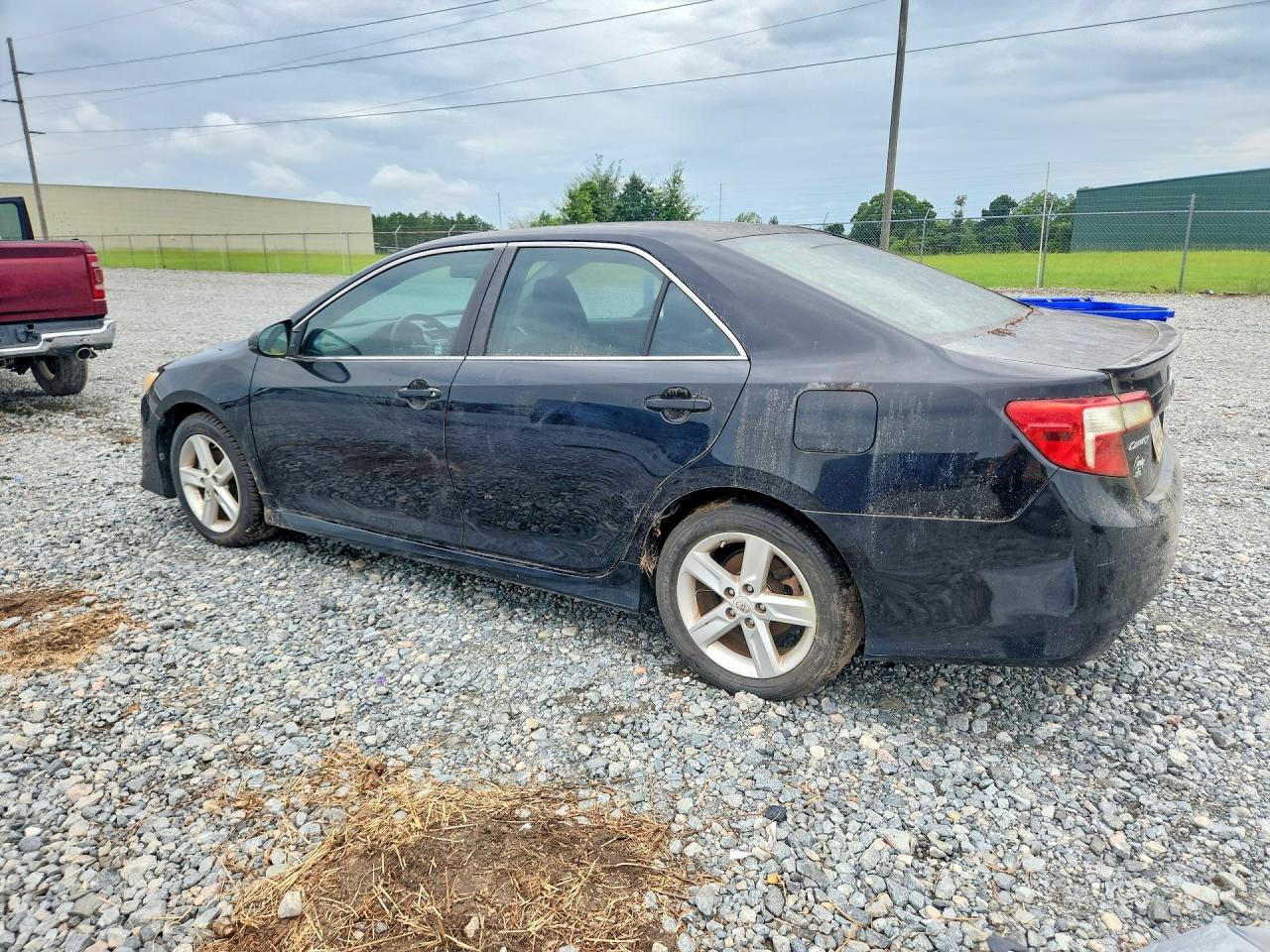 2012 Toyota Camry Se Black vin: 4T1BF1FK1CU594337