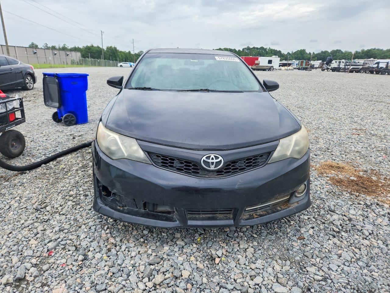 2012 Toyota Camry Se Black vin: 4T1BF1FK1CU594337