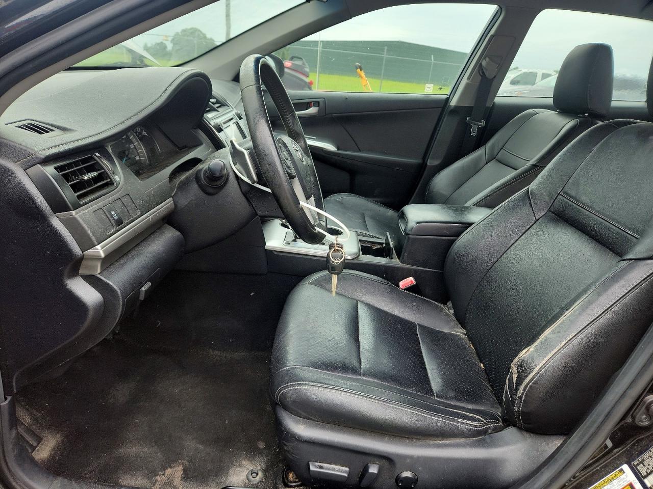 2012 Toyota Camry Se Black vin: 4T1BF1FK1CU594337