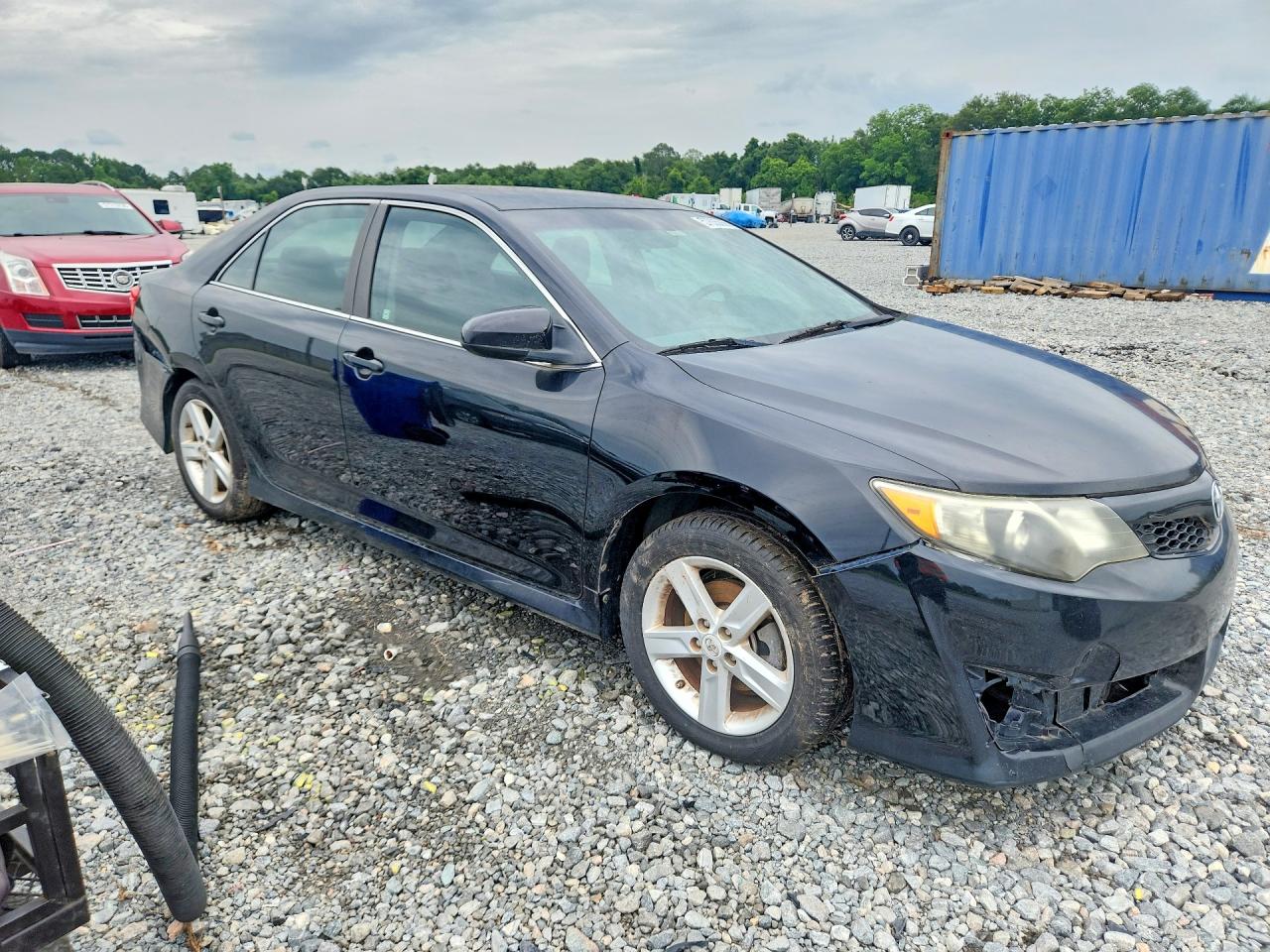 2012 Toyota Camry Se Black vin: 4T1BF1FK1CU594337