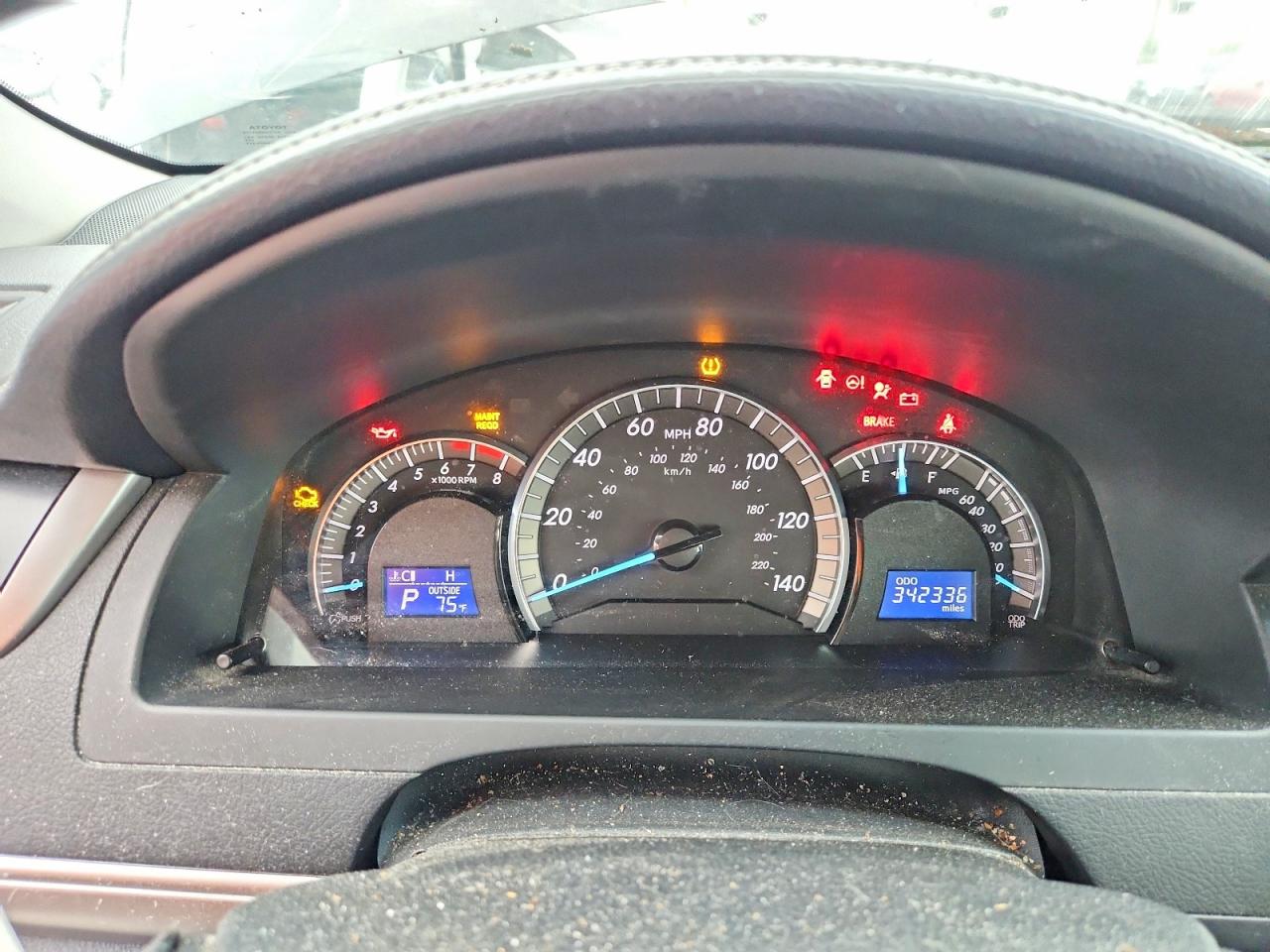 2012 Toyota Camry Se Black vin: 4T1BF1FK1CU594337