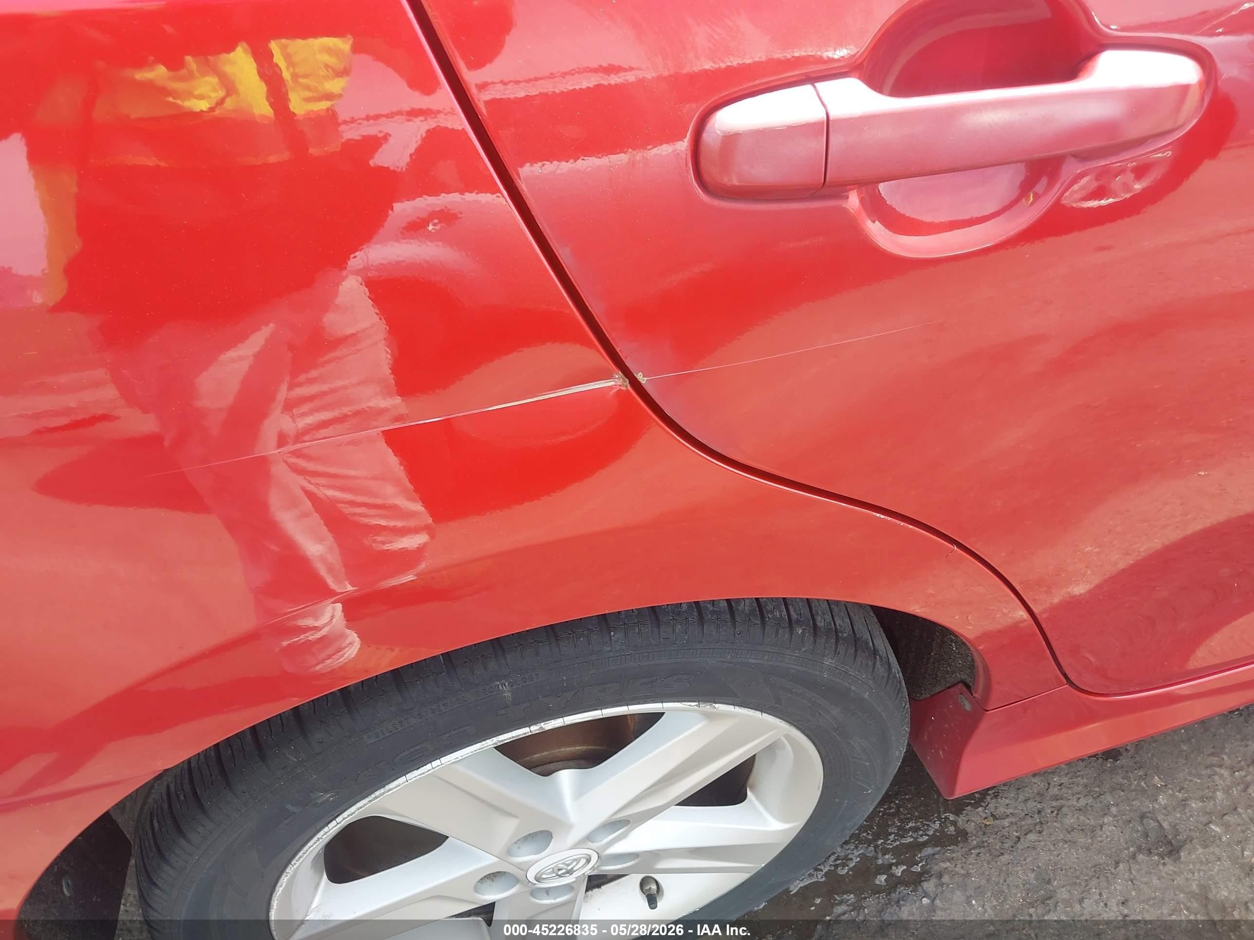 2012 Toyota Camry Se Red vin: 4T1BF1FK1CU595200