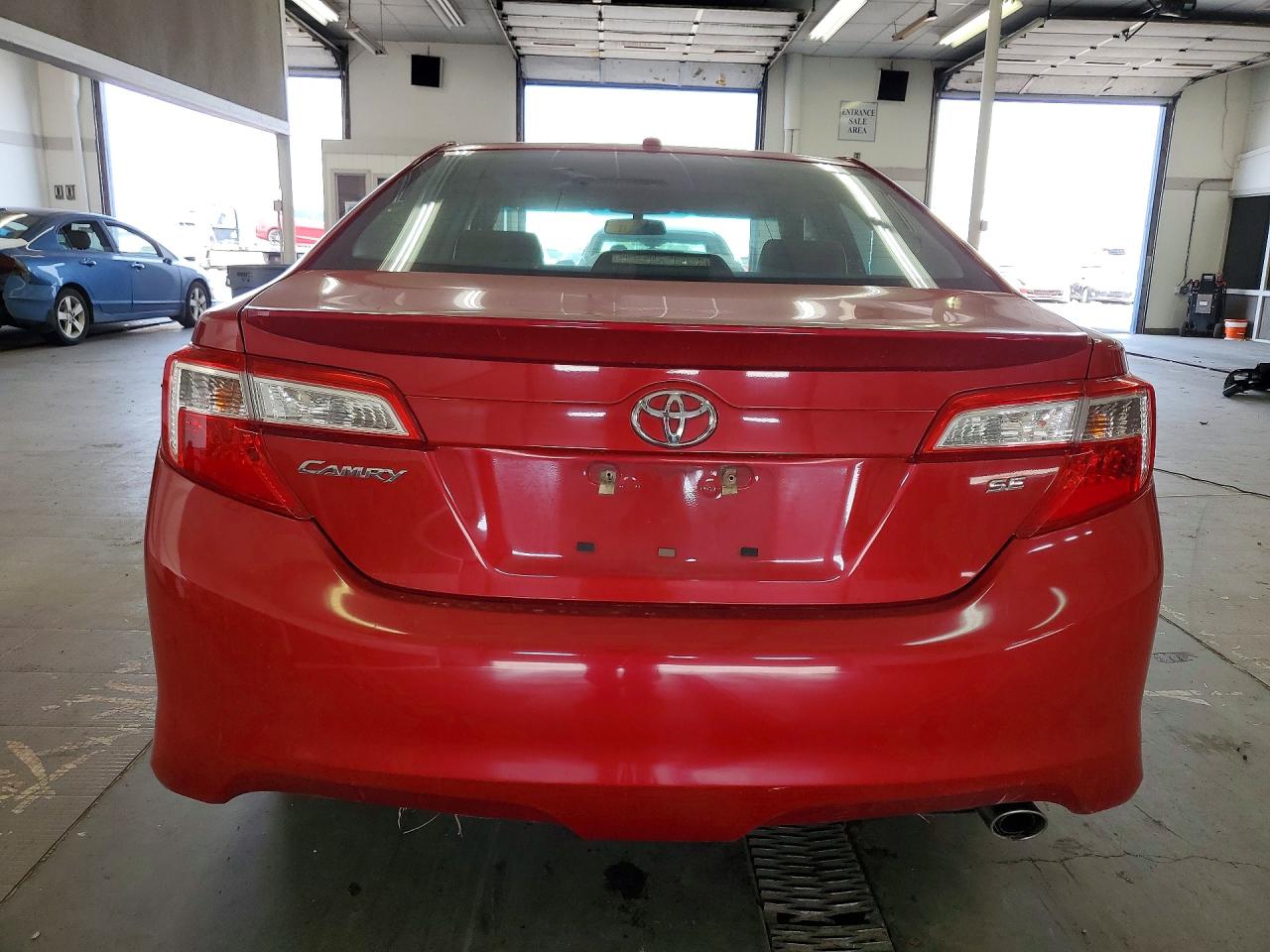 2012 Toyota Camry Red vin: 4T1BF1FK1CU595844