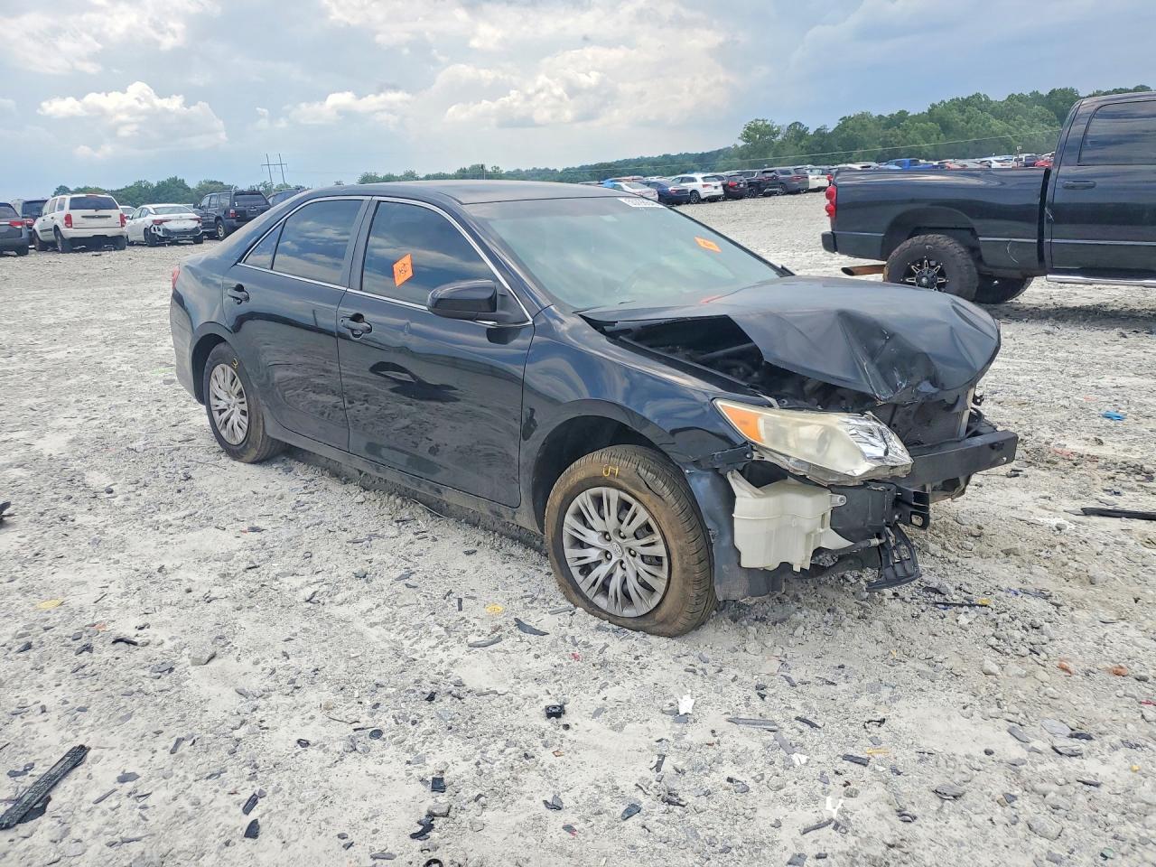 2012 Toyota Camry L Черный vin: 4T1BF1FK1CU599019