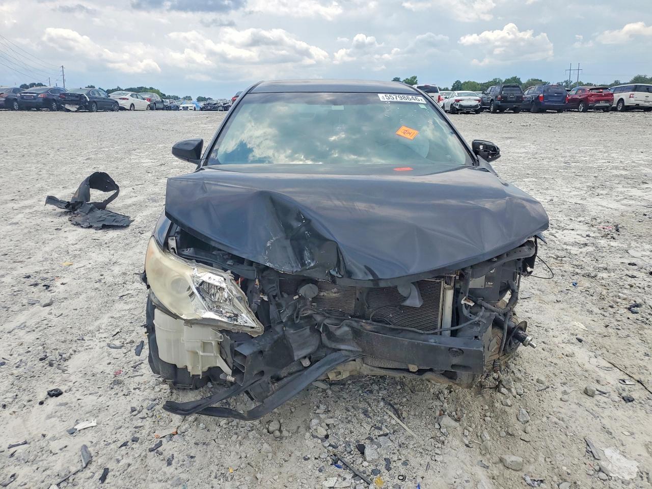 2012 Toyota Camry L Черный vin: 4T1BF1FK1CU599019