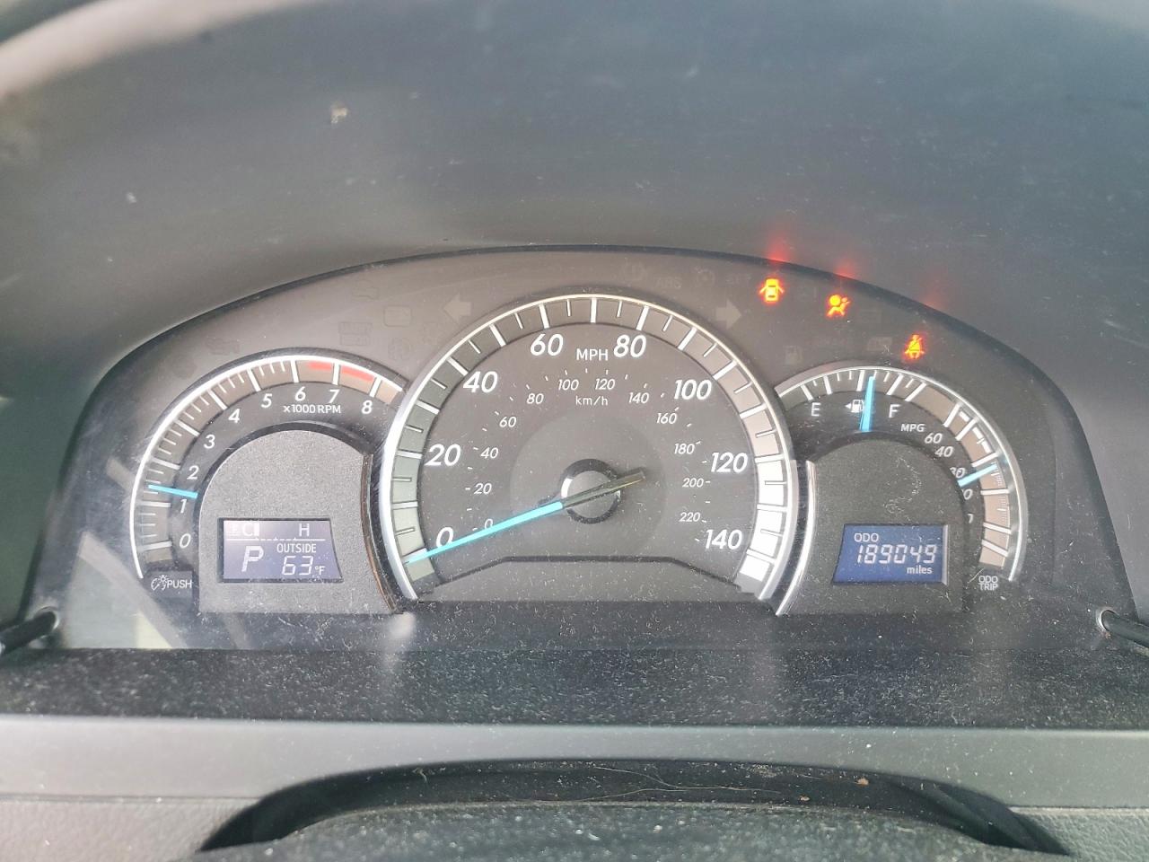 2012 Toyota Camry L Red vin: 4T1BF1FK1CU627272