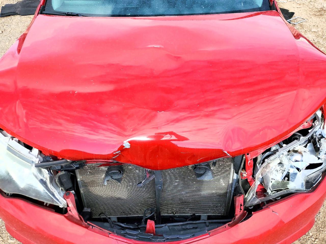 2012 Toyota Camry L Red vin: 4T1BF1FK1CU627272