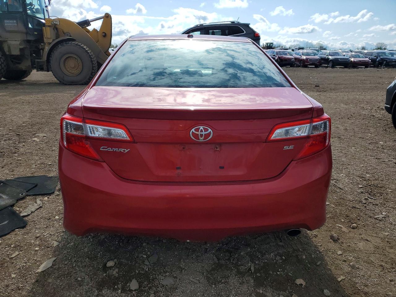 2012 Toyota Camry L Red vin: 4T1BF1FK1CU627272