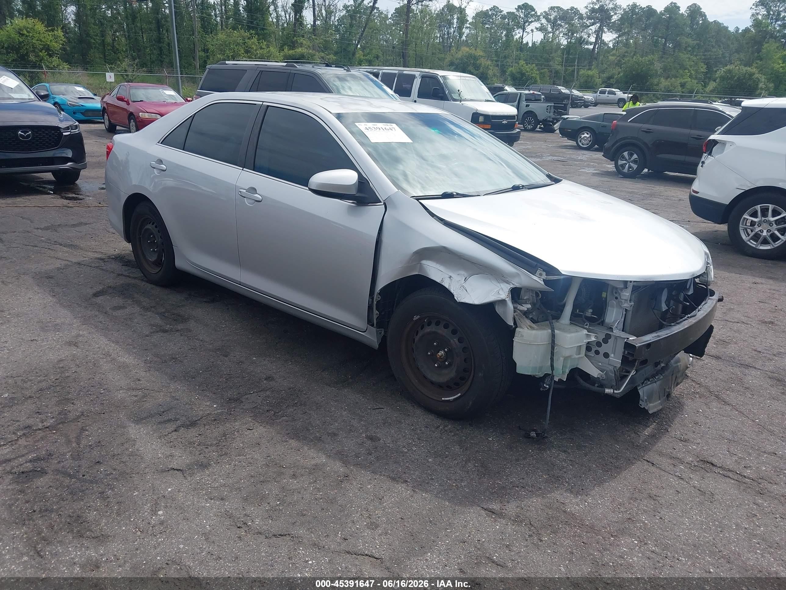 2012 Toyota Camry L Gray vin: 4T1BF1FK1CU628941