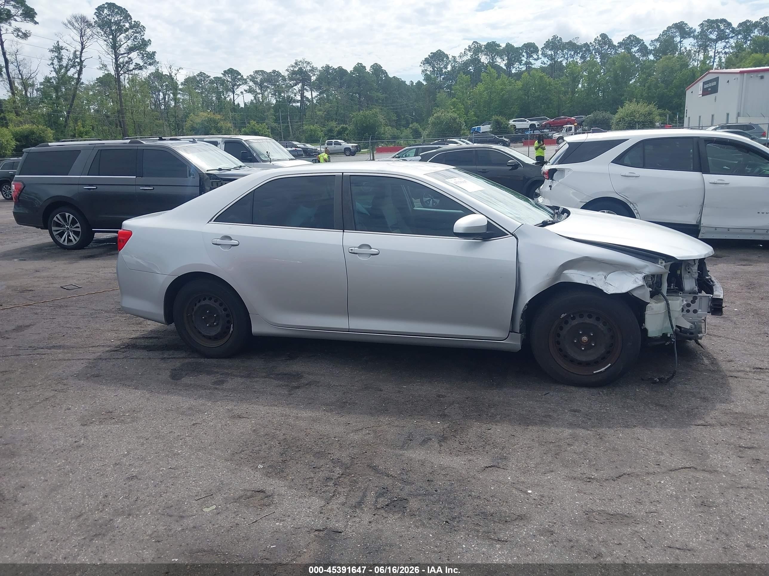 2012 Toyota Camry L Gray vin: 4T1BF1FK1CU628941