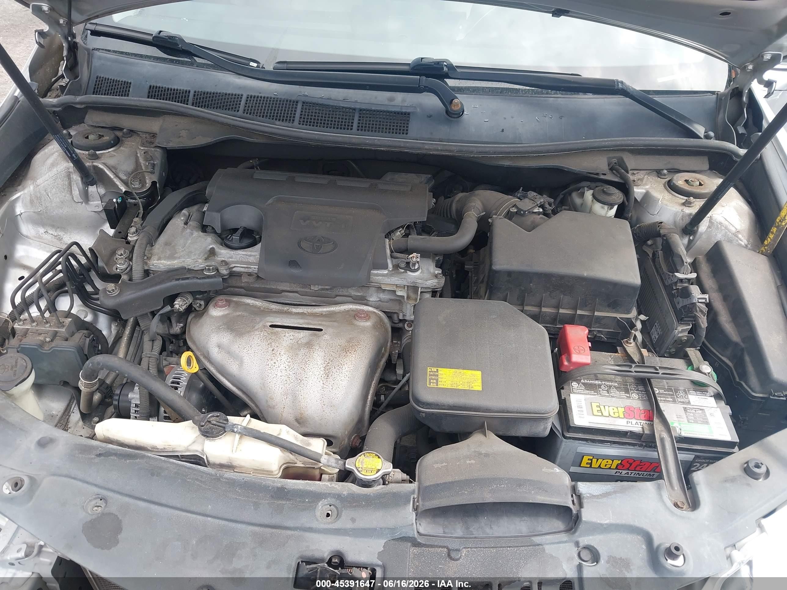 2012 Toyota Camry L Gray vin: 4T1BF1FK1CU628941