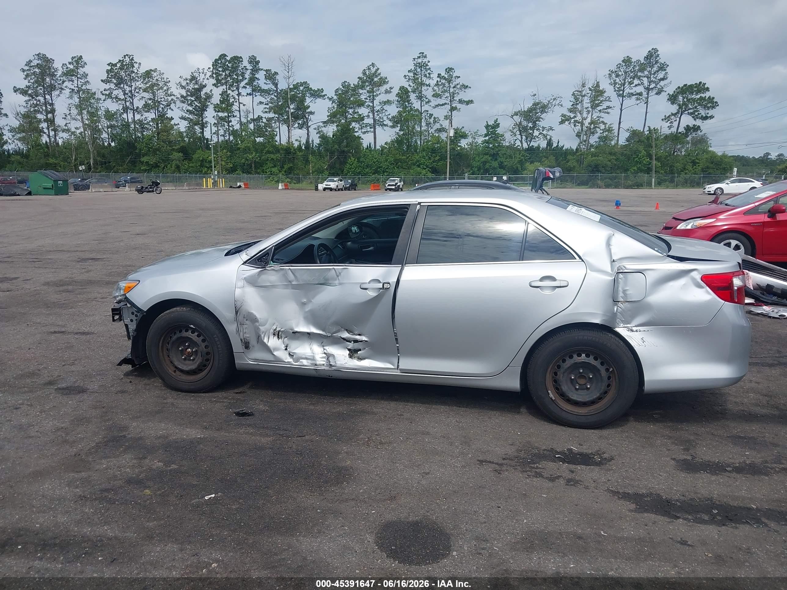 2012 Toyota Camry L Gray vin: 4T1BF1FK1CU628941