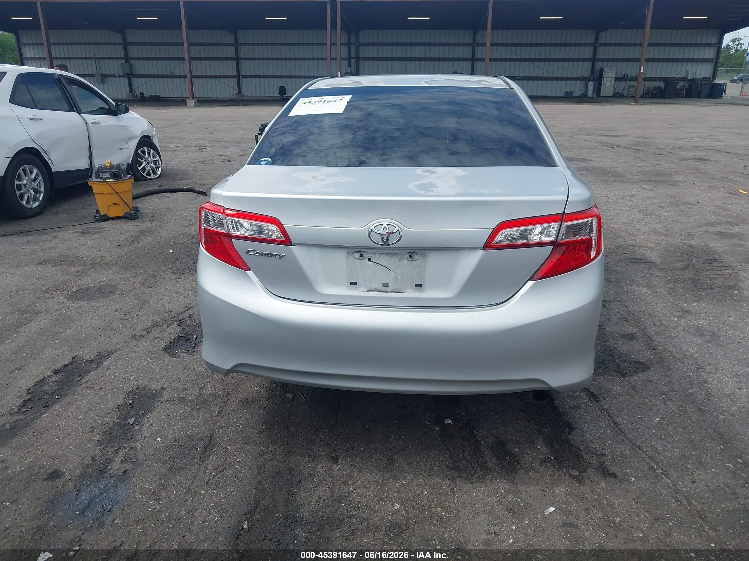 2012 Toyota Camry L Gray vin: 4T1BF1FK1CU628941