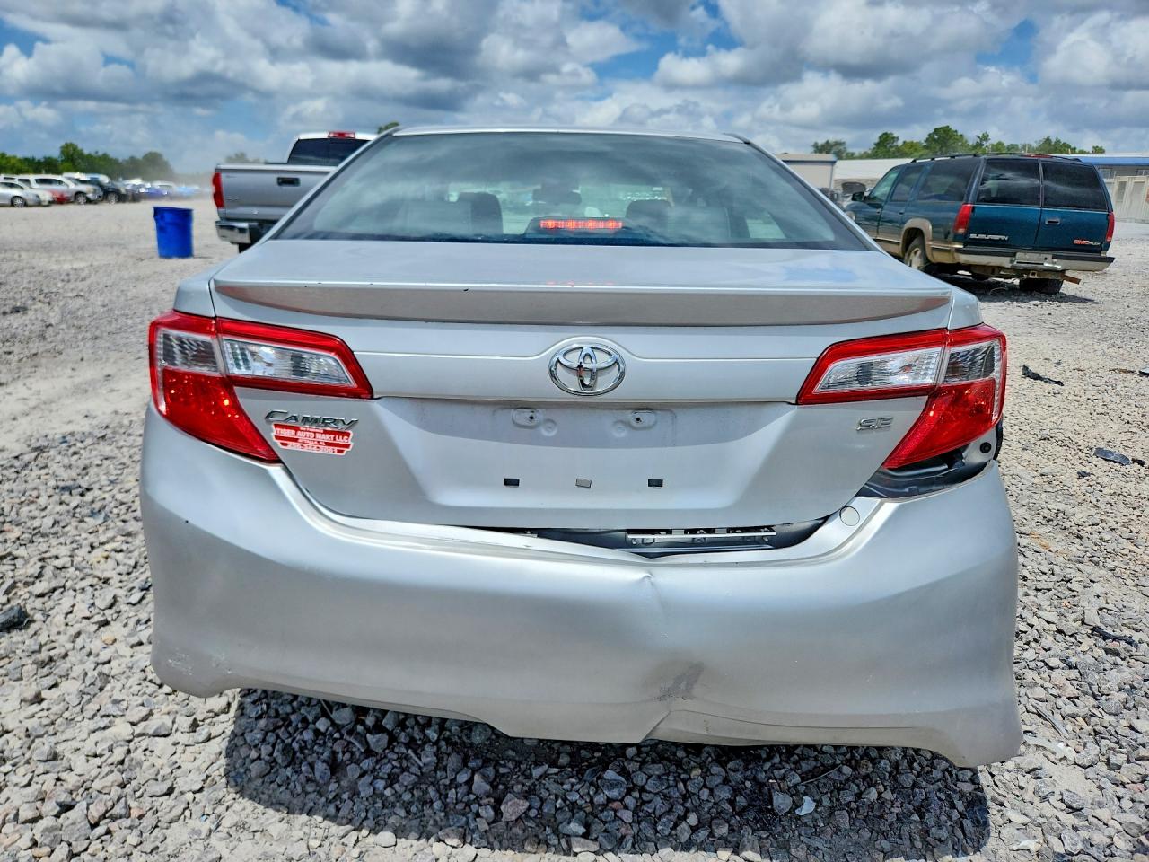 2013 Toyota Camry Se Серый vin: 4T1BF1FK1DU206007