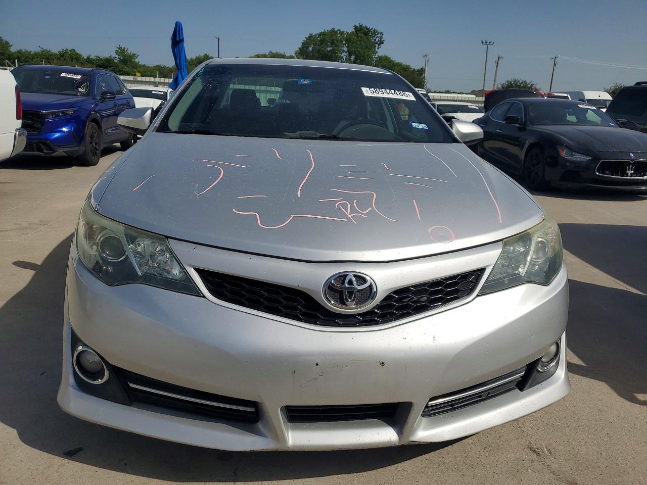 2013 Toyota Camry Se Silver vin: 4T1BF1FK1DU210980