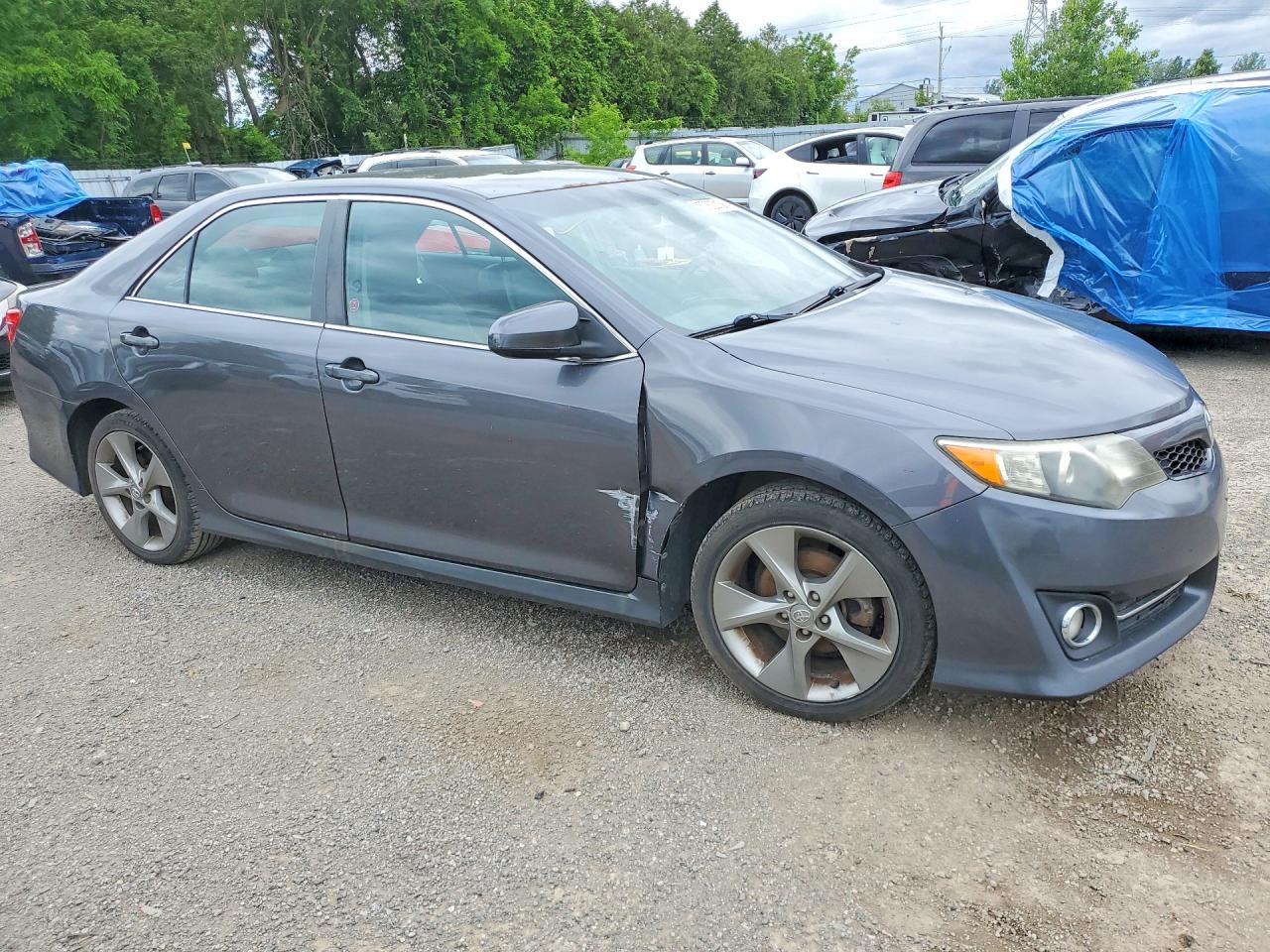 2013 Toyota Camry L Gray vin: 4T1BF1FK1DU221235