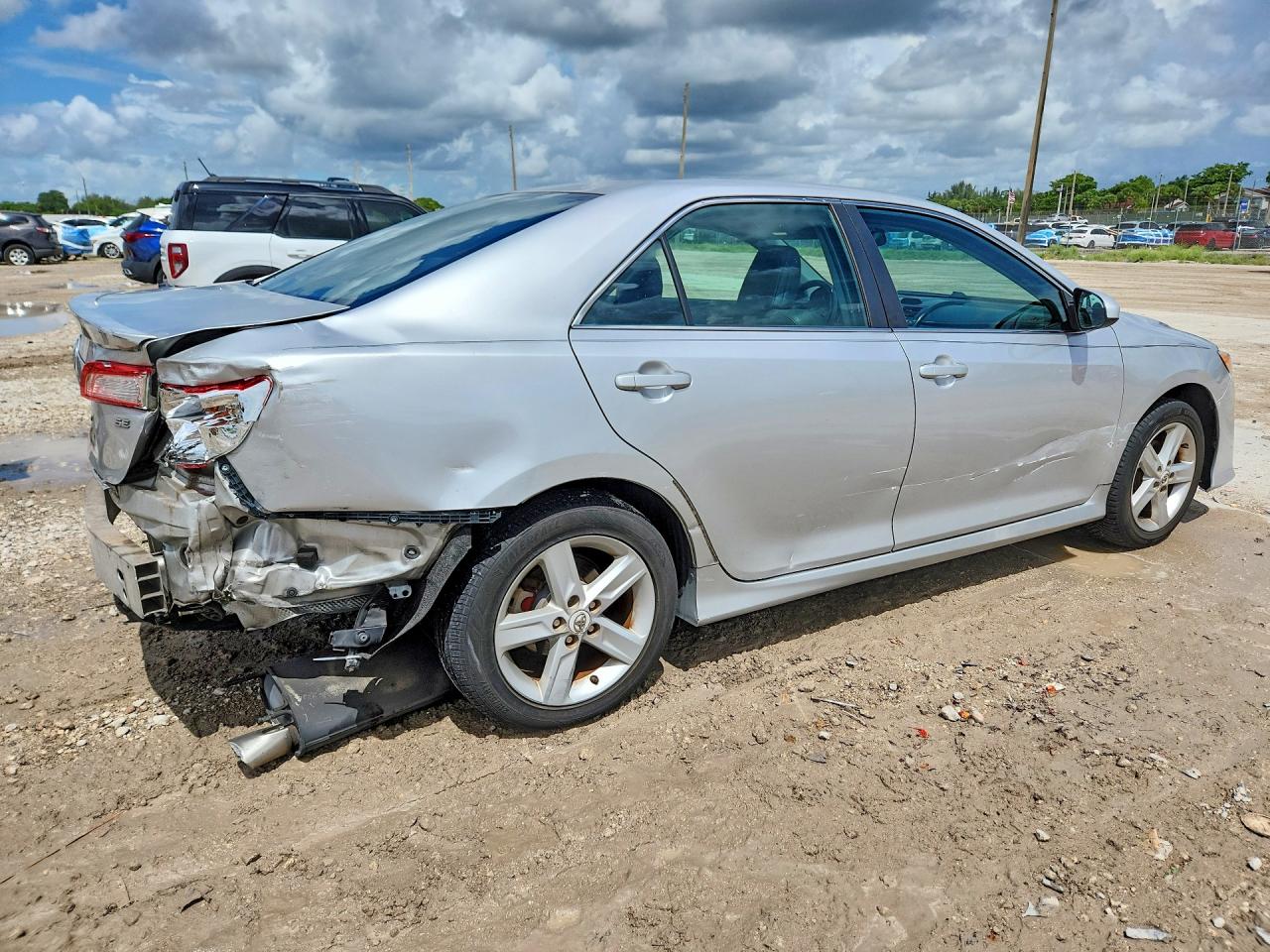 2013 Toyota Camry Se Silver vin: 4T1BF1FK1DU226628