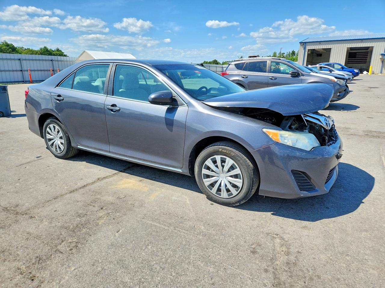 2013 Toyota Camry Le Gray vin: 4T1BF1FK1DU240397