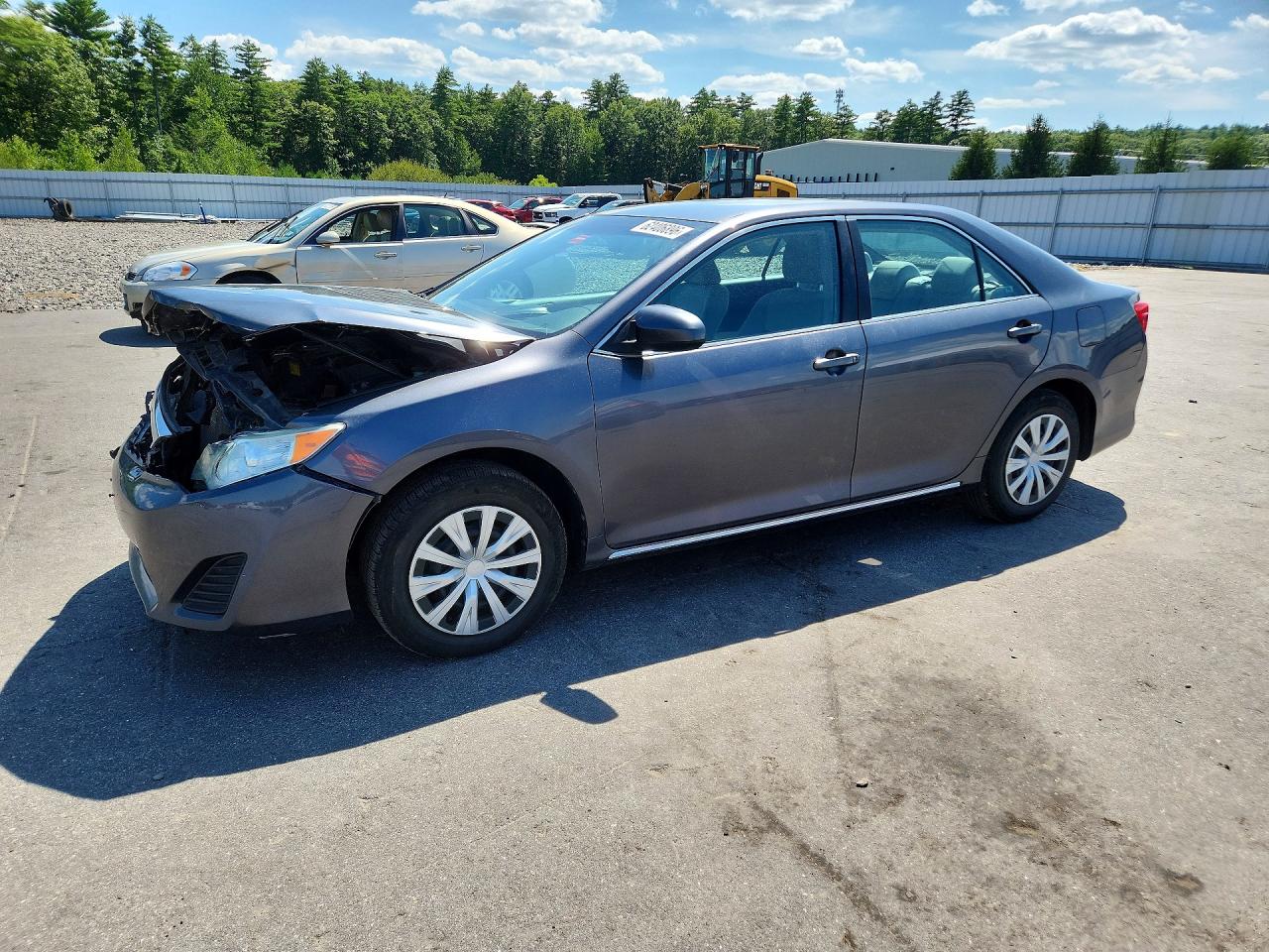 2013 Toyota Camry Le Gray vin: 4T1BF1FK1DU240397