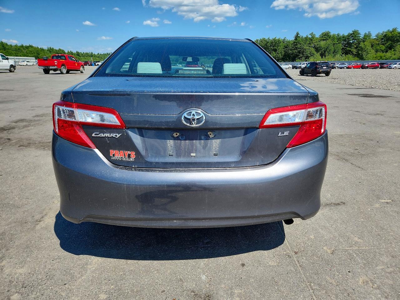 2013 Toyota Camry Le Gray vin: 4T1BF1FK1DU240397