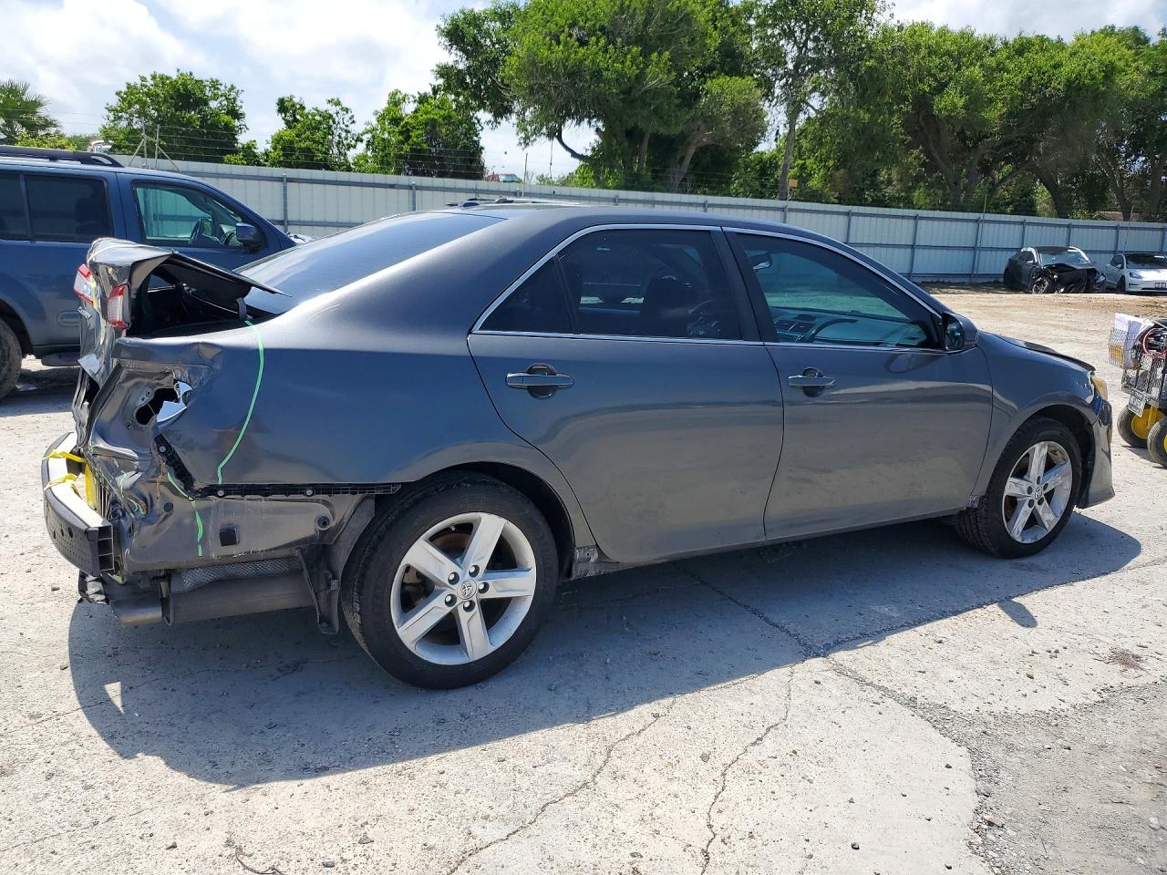 2013 Toyota Camry Se Gray vin: 4T1BF1FK1DU258592