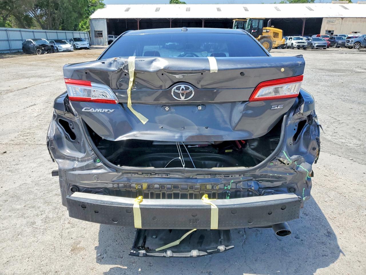 2013 Toyota Camry Se Gray vin: 4T1BF1FK1DU258592