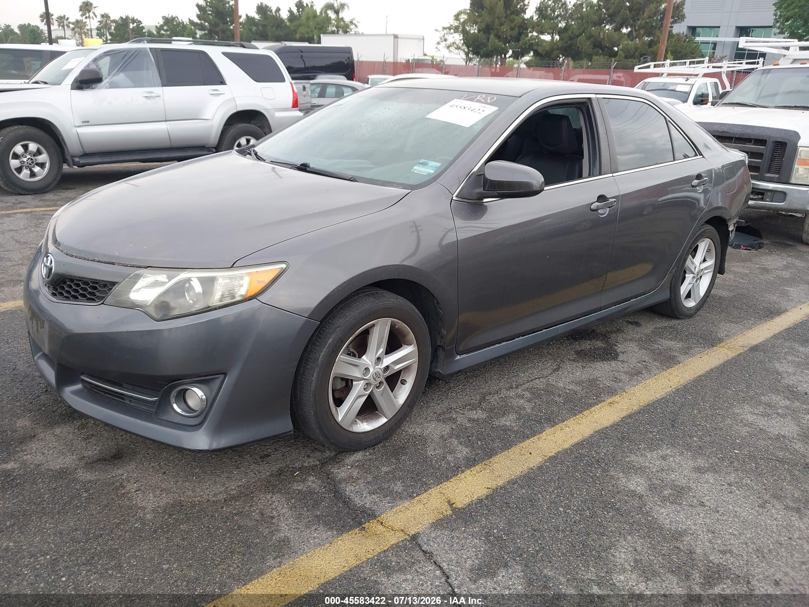 2013 Toyota Camry Se Коричневый vin: 4T1BF1FK1DU264179