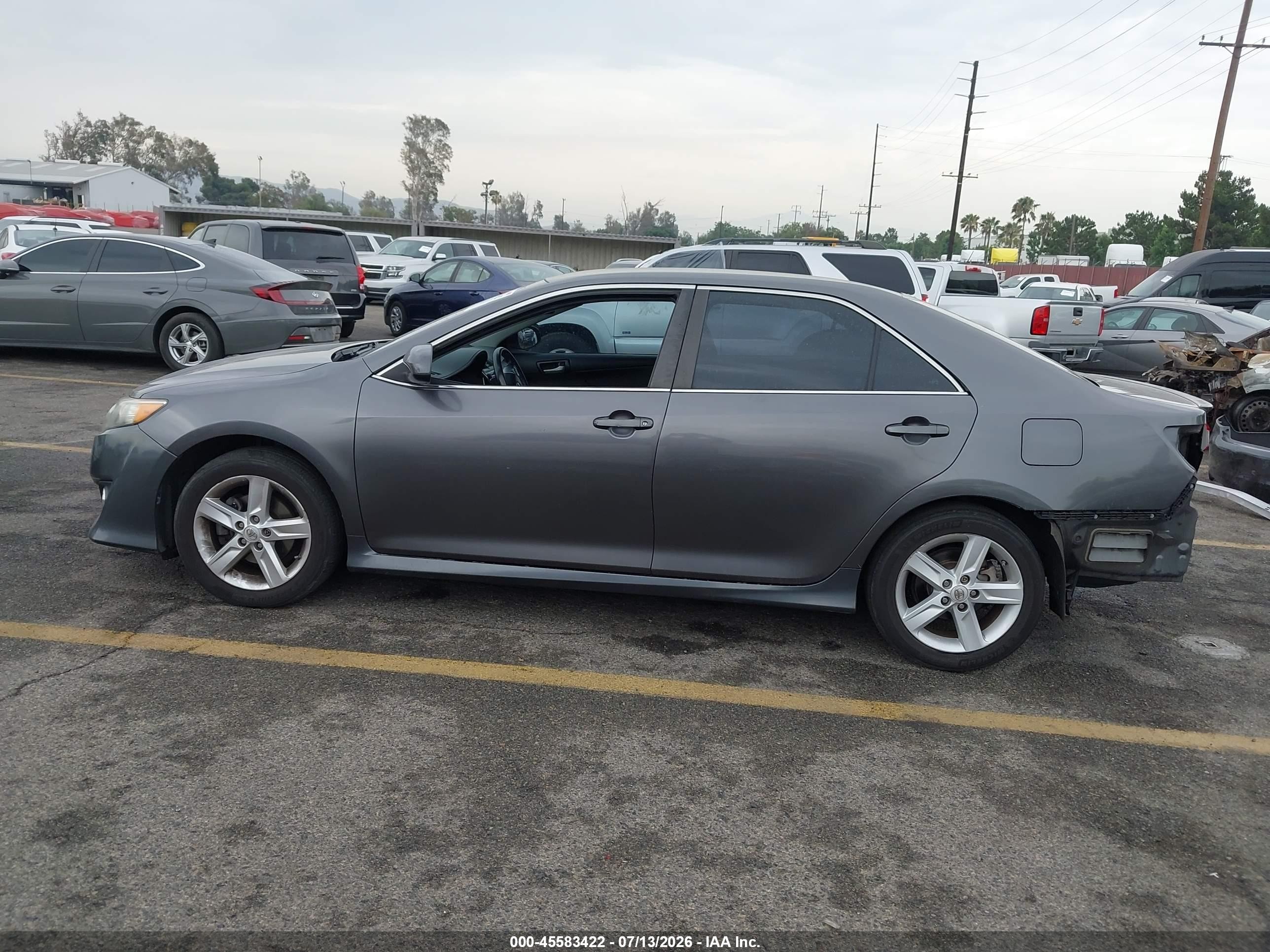 2013 Toyota Camry Se Коричневый vin: 4T1BF1FK1DU264179