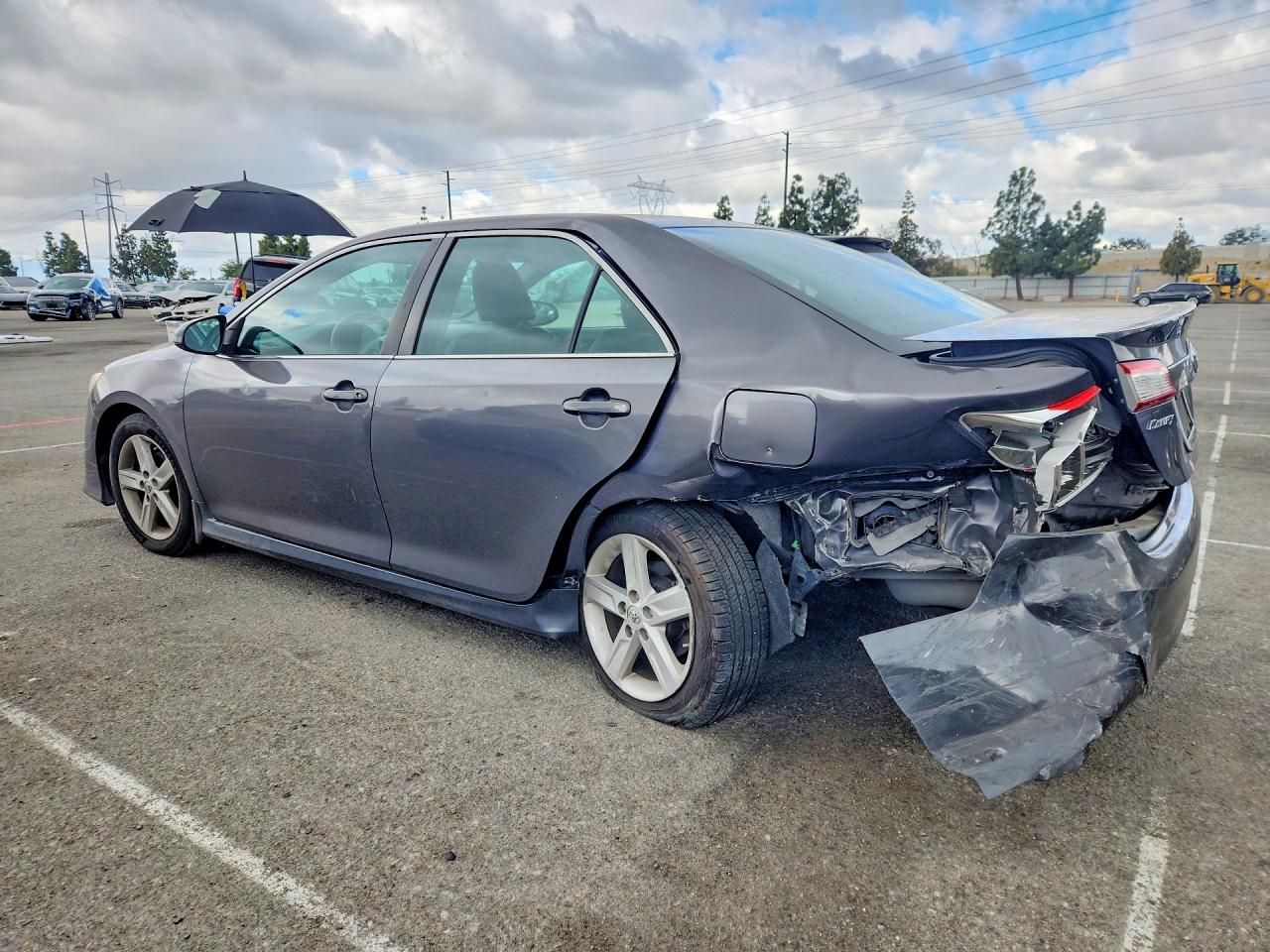 2013 Toyota Camry Se Серый vin: 4T1BF1FK1DU266305