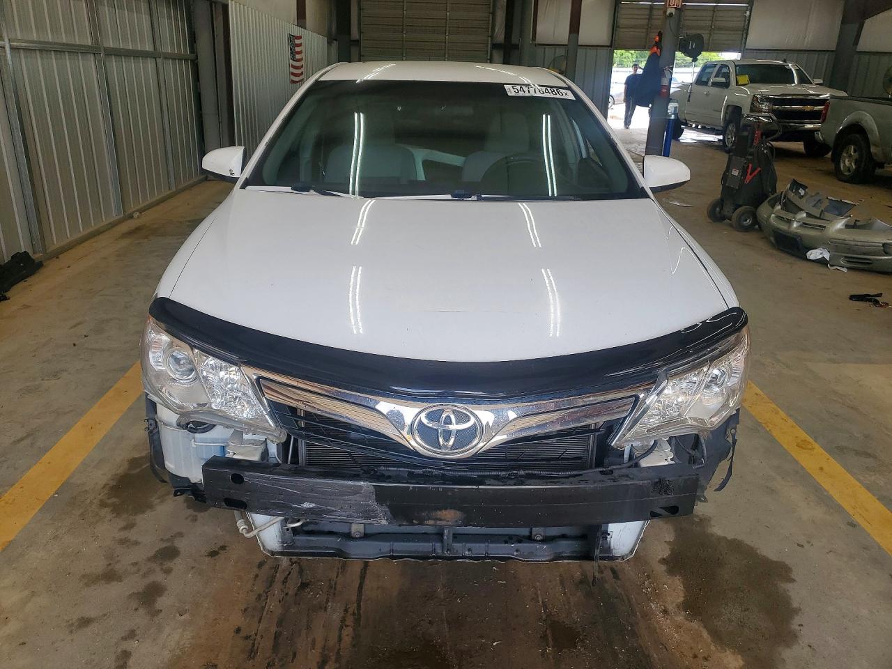 2013 Toyota Camry Le White vin: 4T1BF1FK1DU277367