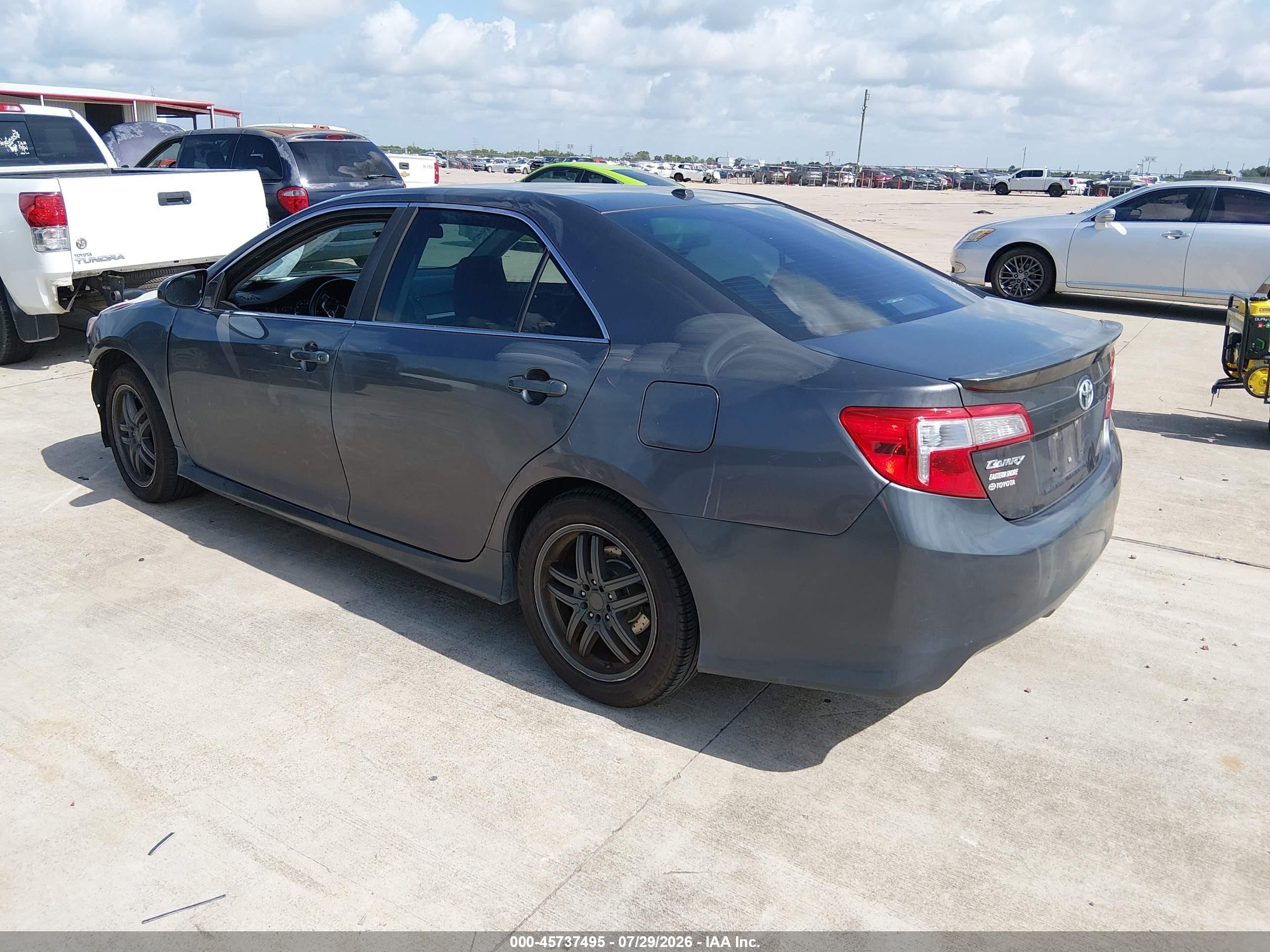 2013 Toyota Camry Se Gray vin: 4T1BF1FK1DU284481