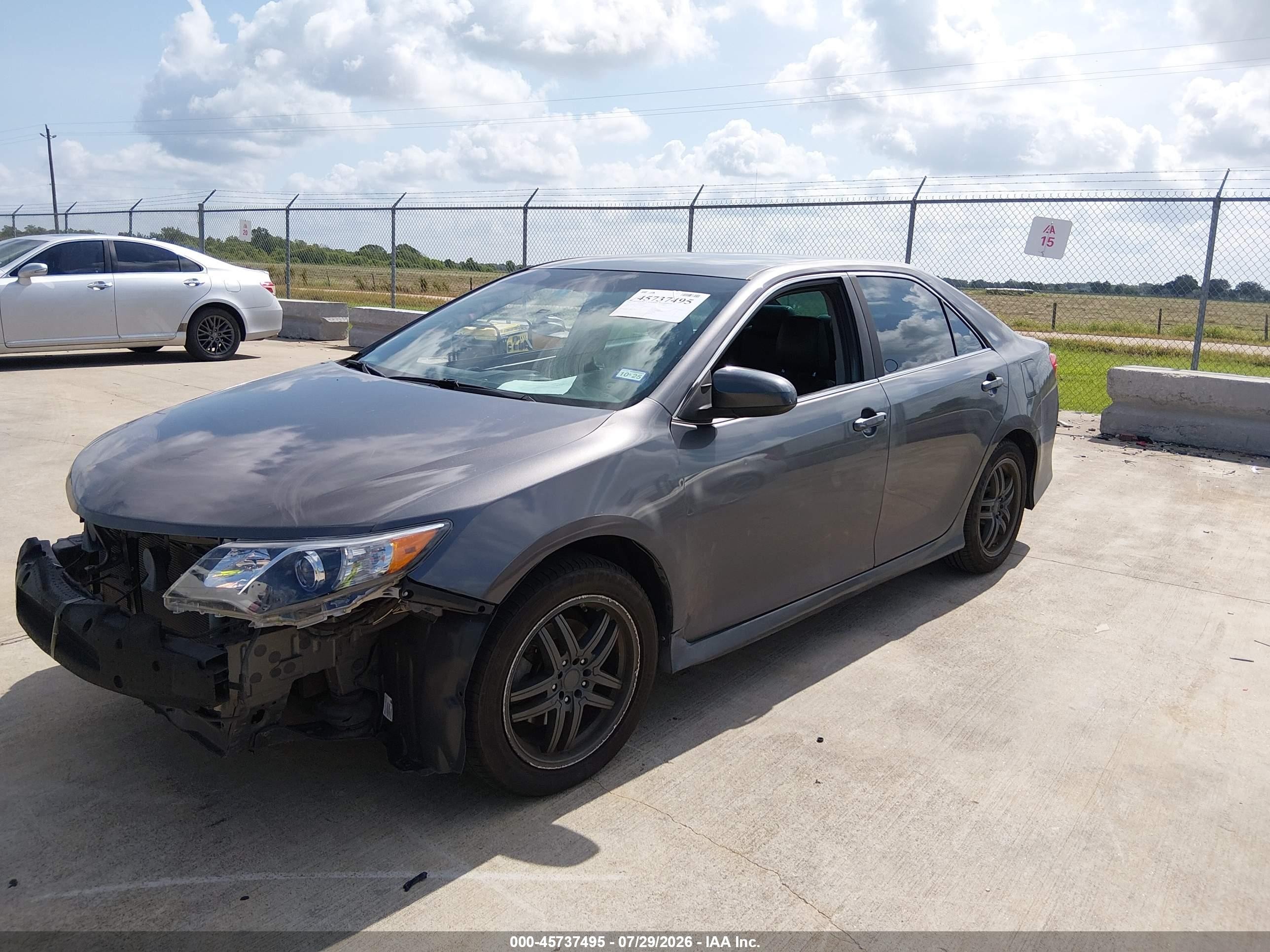 2013 Toyota Camry Se Gray vin: 4T1BF1FK1DU284481