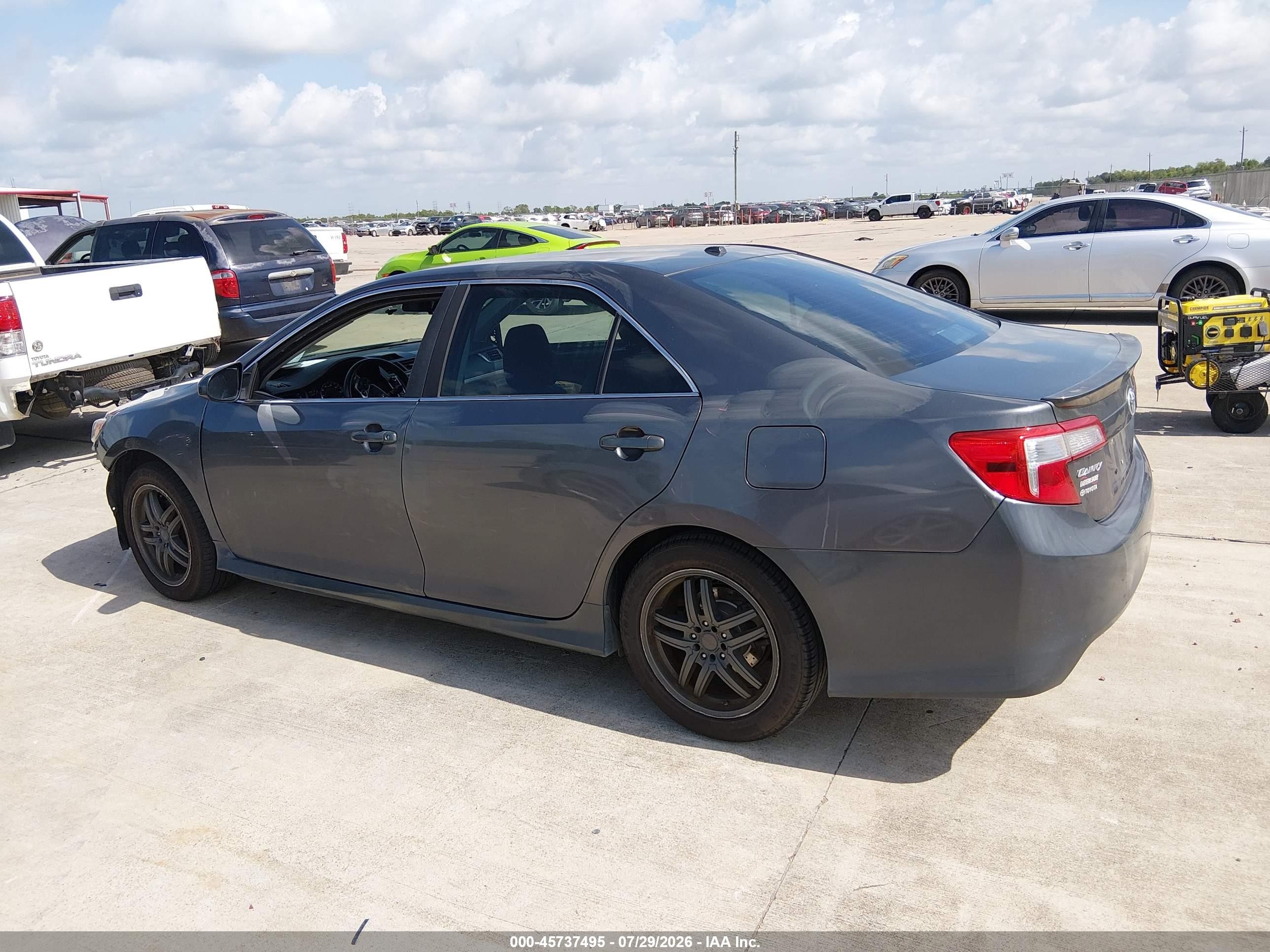 2013 Toyota Camry Se Gray vin: 4T1BF1FK1DU284481