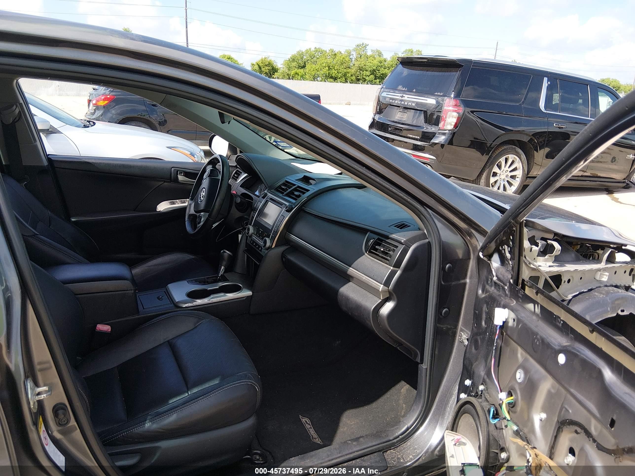 2013 Toyota Camry Se Gray vin: 4T1BF1FK1DU284481