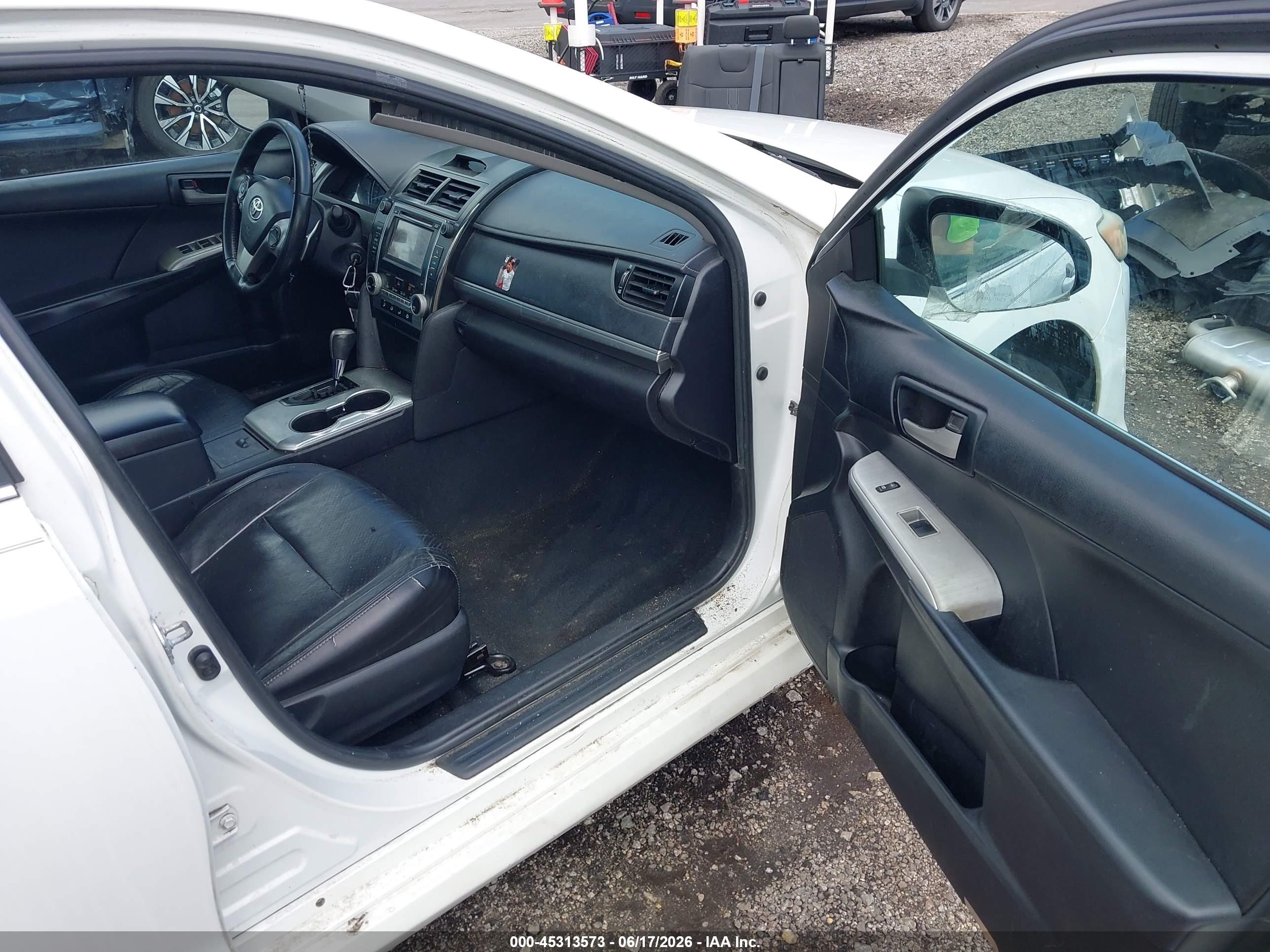2013 Toyota Camry Se Белый vin: 4T1BF1FK1DU291737