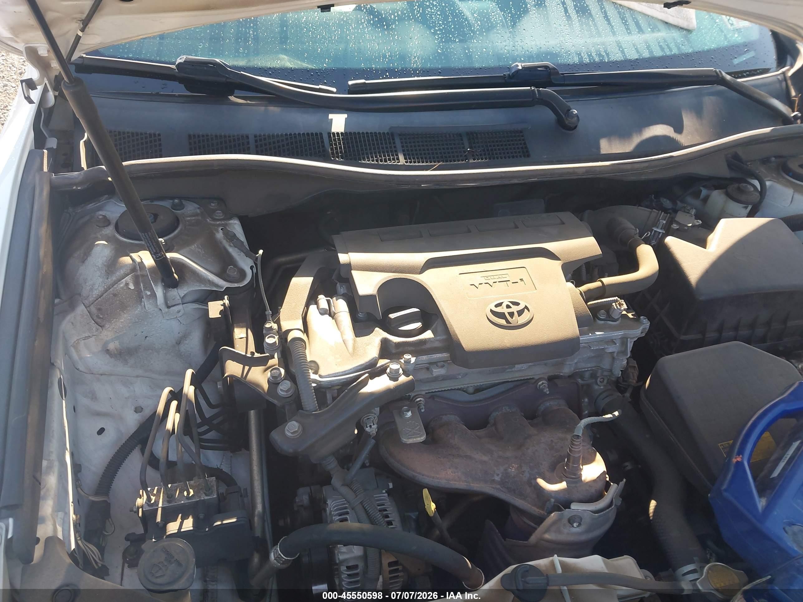 2013 Toyota Camry Xle White vin: 4T1BF1FK1DU293732