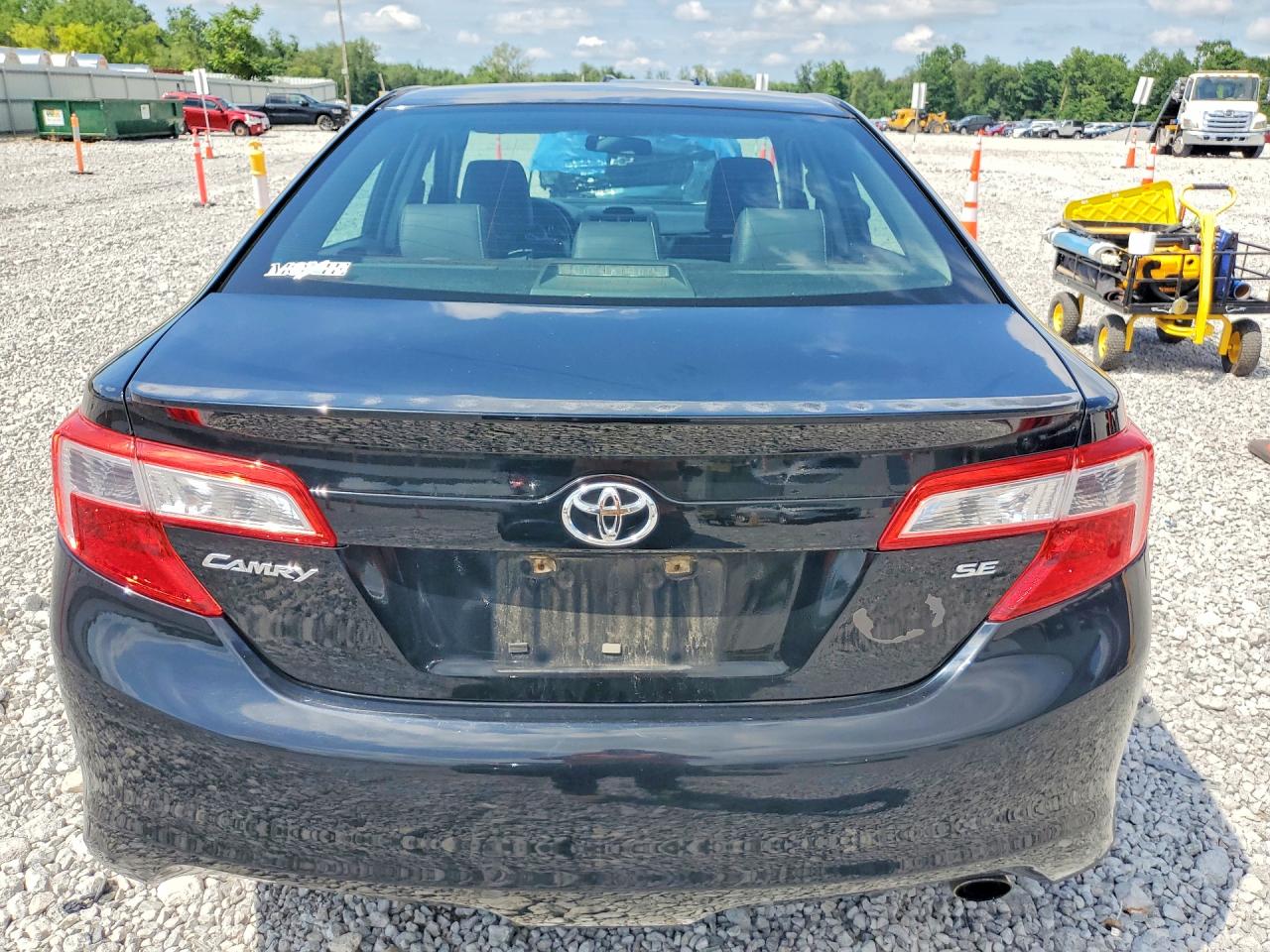 2013 Toyota Camry Se Black vin: 4T1BF1FK1DU296145