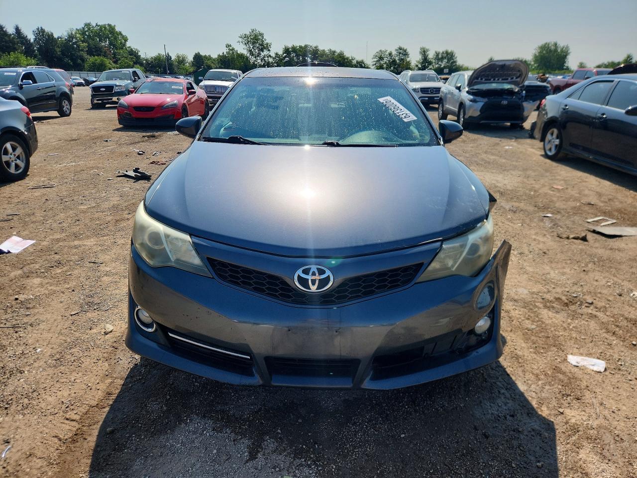 2013 Toyota Camry Se Gray vin: 4T1BF1FK1DU297165