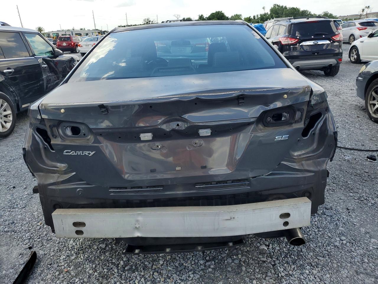 2013 Toyota Camry Se Gray vin: 4T1BF1FK1DU637690