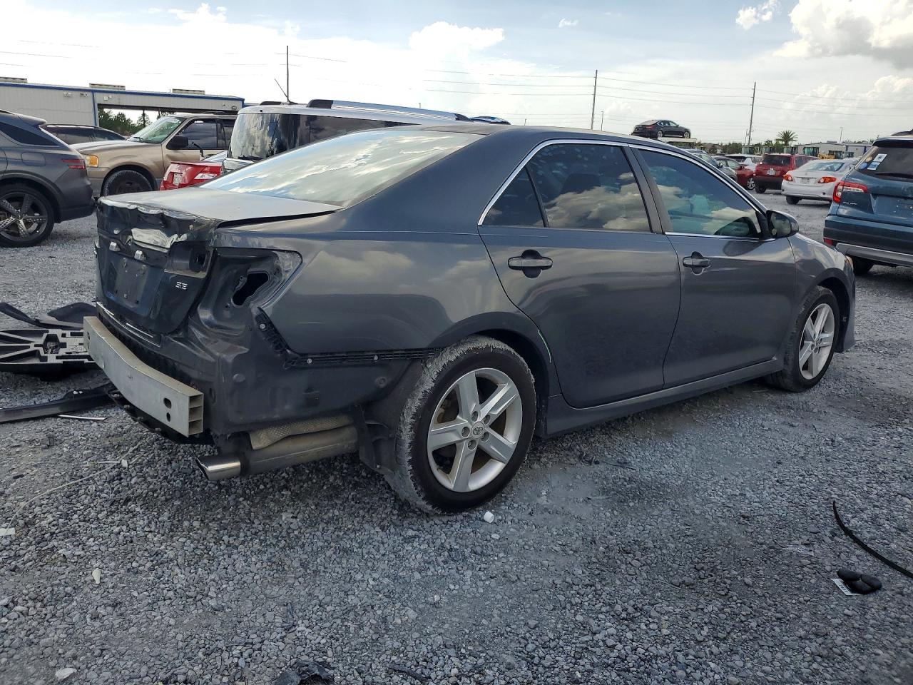2013 Toyota Camry Se Gray vin: 4T1BF1FK1DU637690