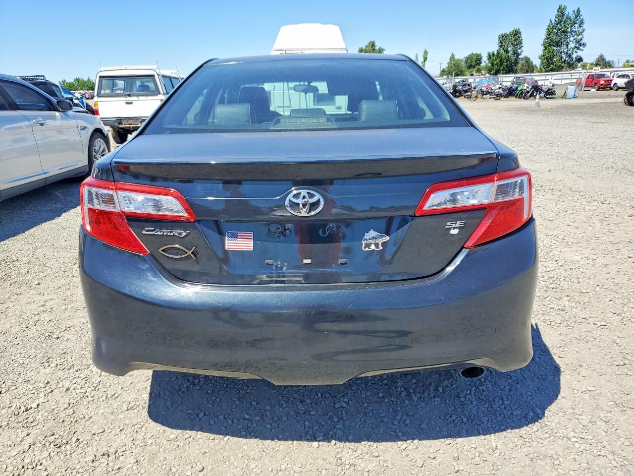 2013 Toyota Camry Se Черный vin: 4T1BF1FK1DU645126