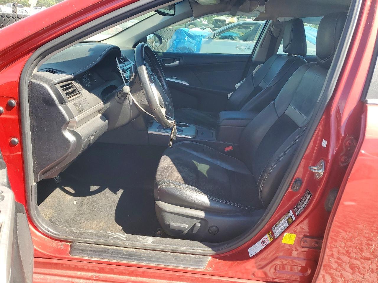 2013 Toyota Camry Se Red vin: 4T1BF1FK1DU657325