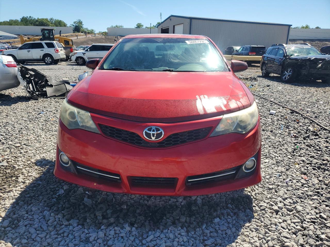2013 Toyota Camry Se Red vin: 4T1BF1FK1DU657325