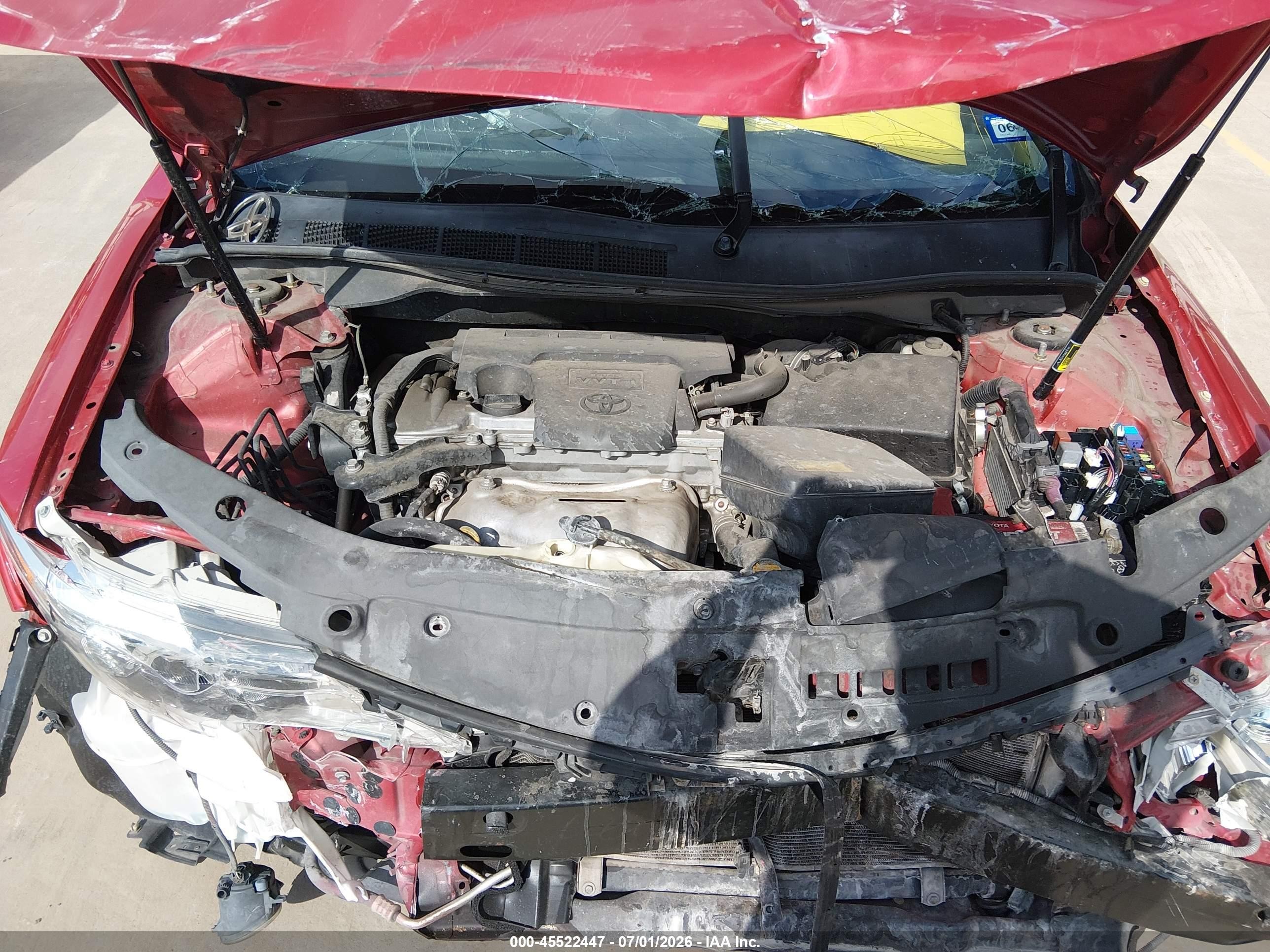 2013 Toyota Camry Se Красный vin: 4T1BF1FK1DU663979