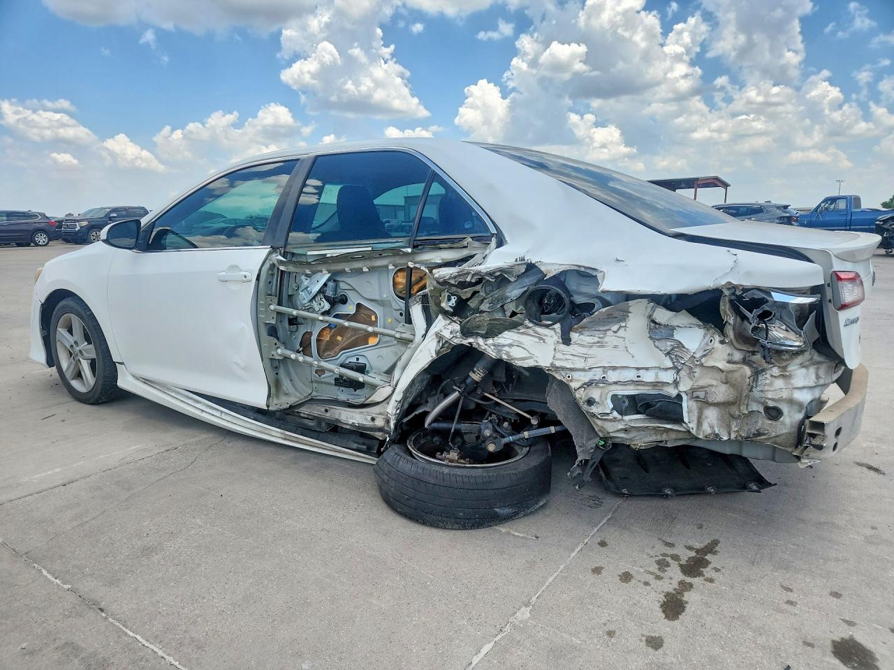 2013 Toyota Camry Se Белый vin: 4T1BF1FK1DU669801