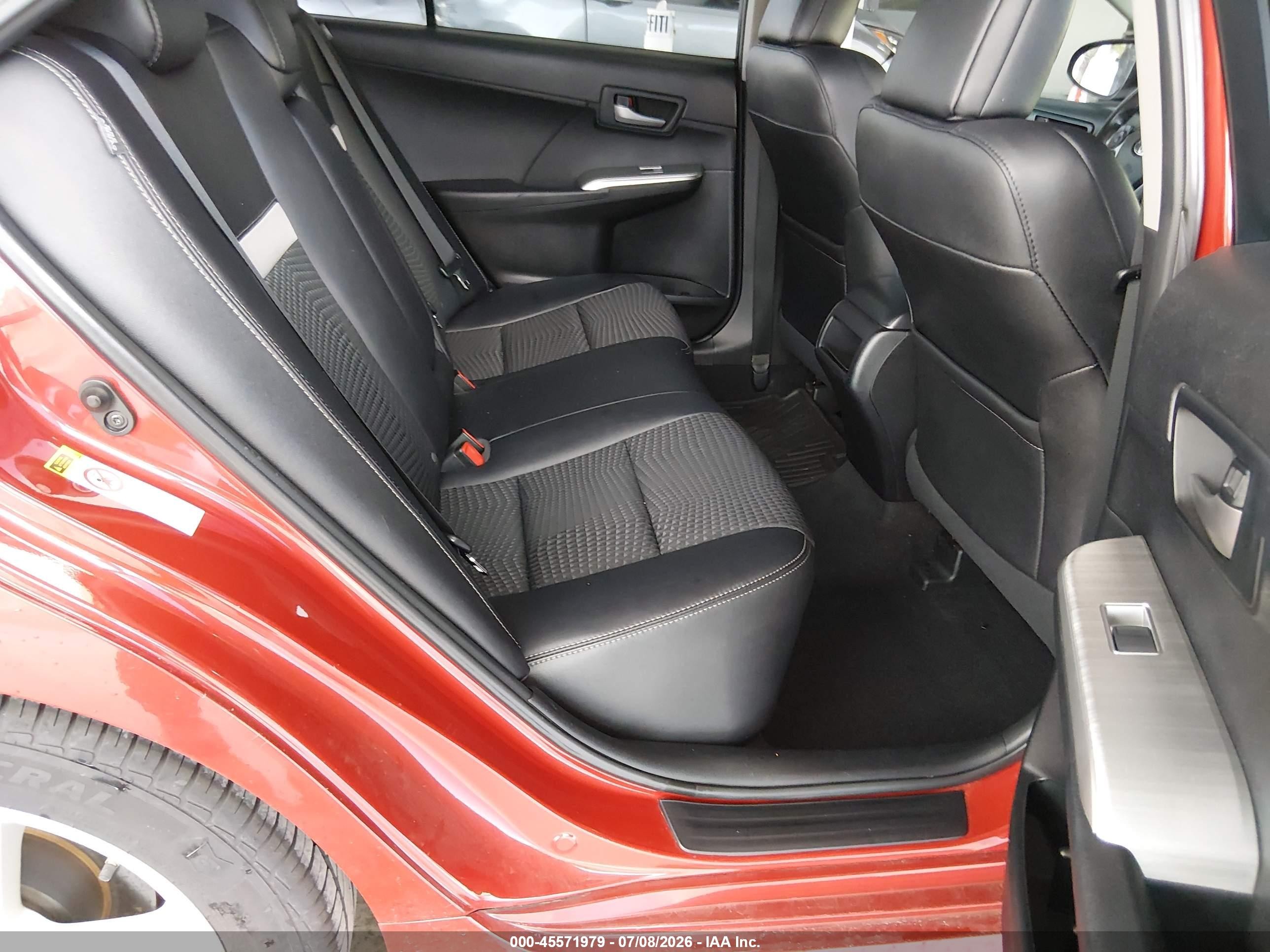 2013 Toyota Camry Se Красный vin: 4T1BF1FK1DU672083